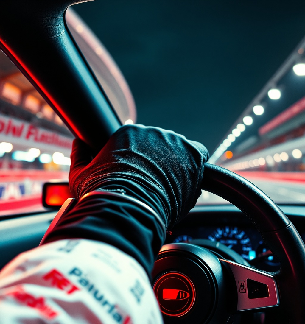 Illustrazione generata per il pezzo: F1: corsa al Mondiale, Antonelli a Singapore per la stretta finale