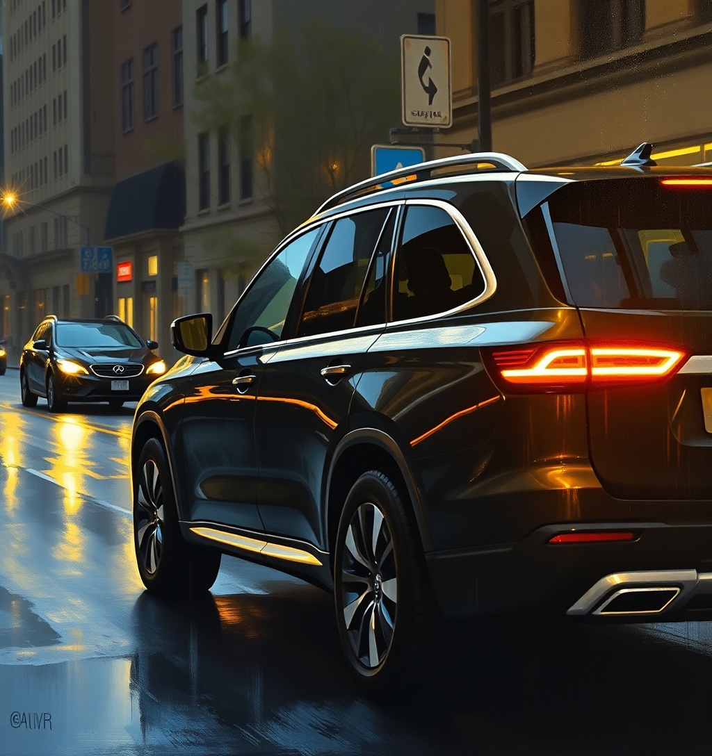 Illustrazione generata per il pezzo: Leapmotor, la C10 si aggiorna con il Model Year 2027