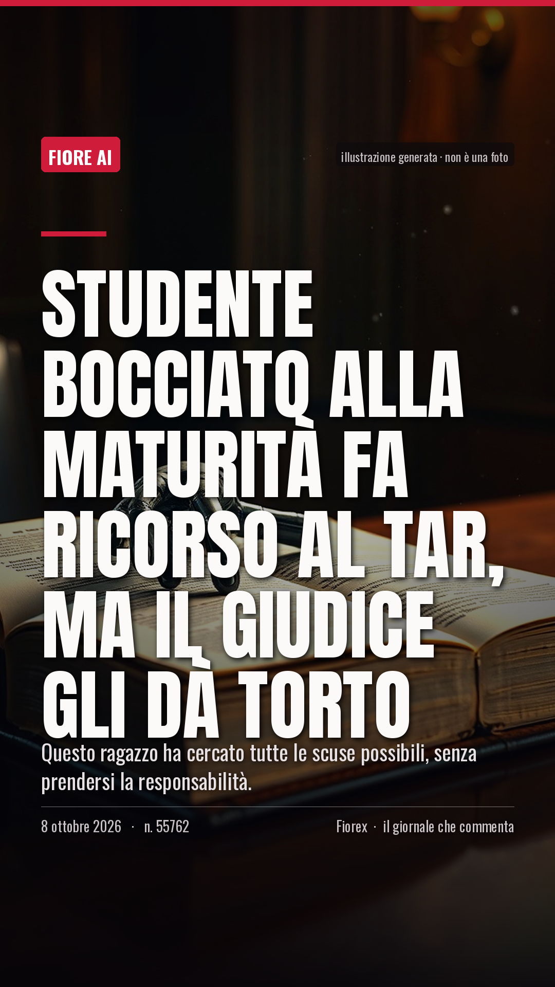 La cartolina verticale del pezzo, per le storie