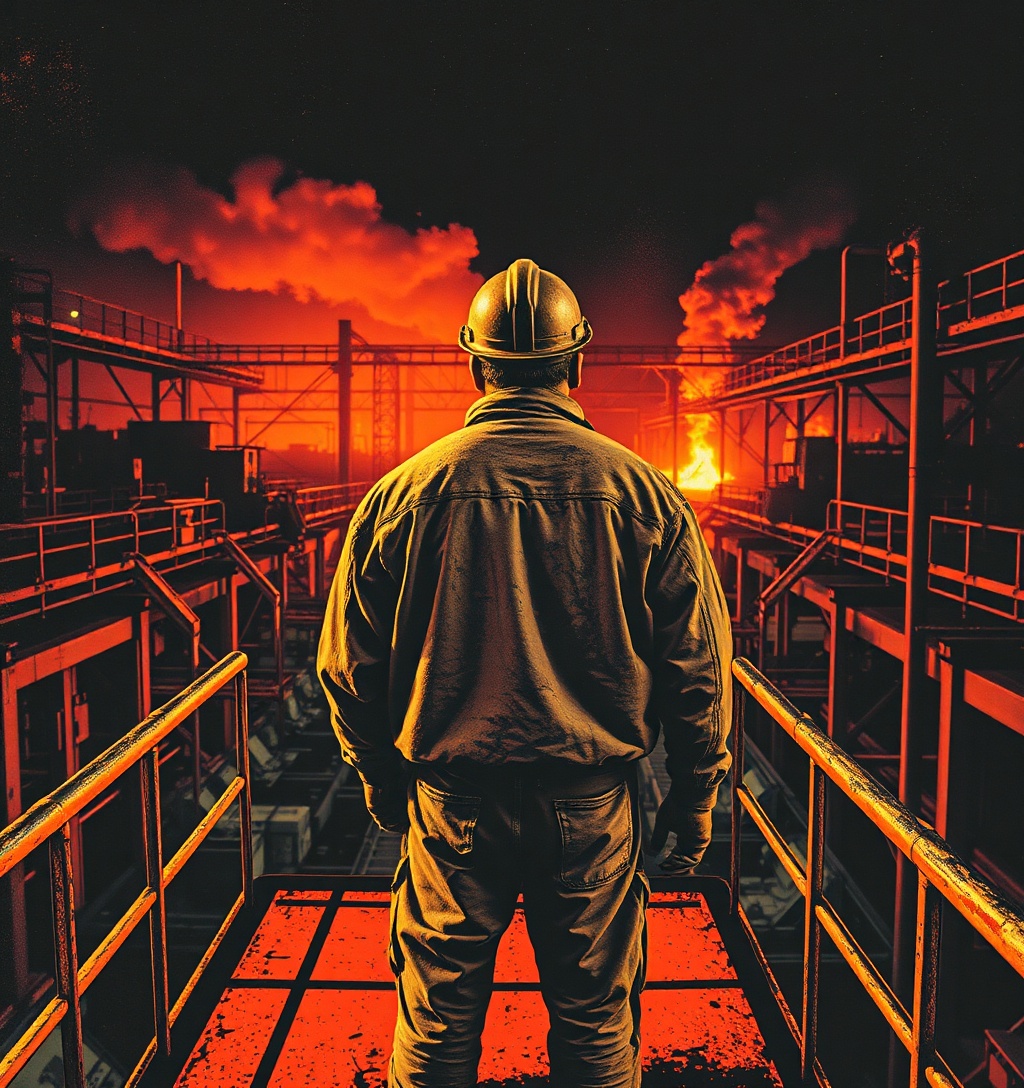Illustrazione generata per il pezzo: Mantovano, nel prossimo cdm un decreto legge su tutele ex Ilva