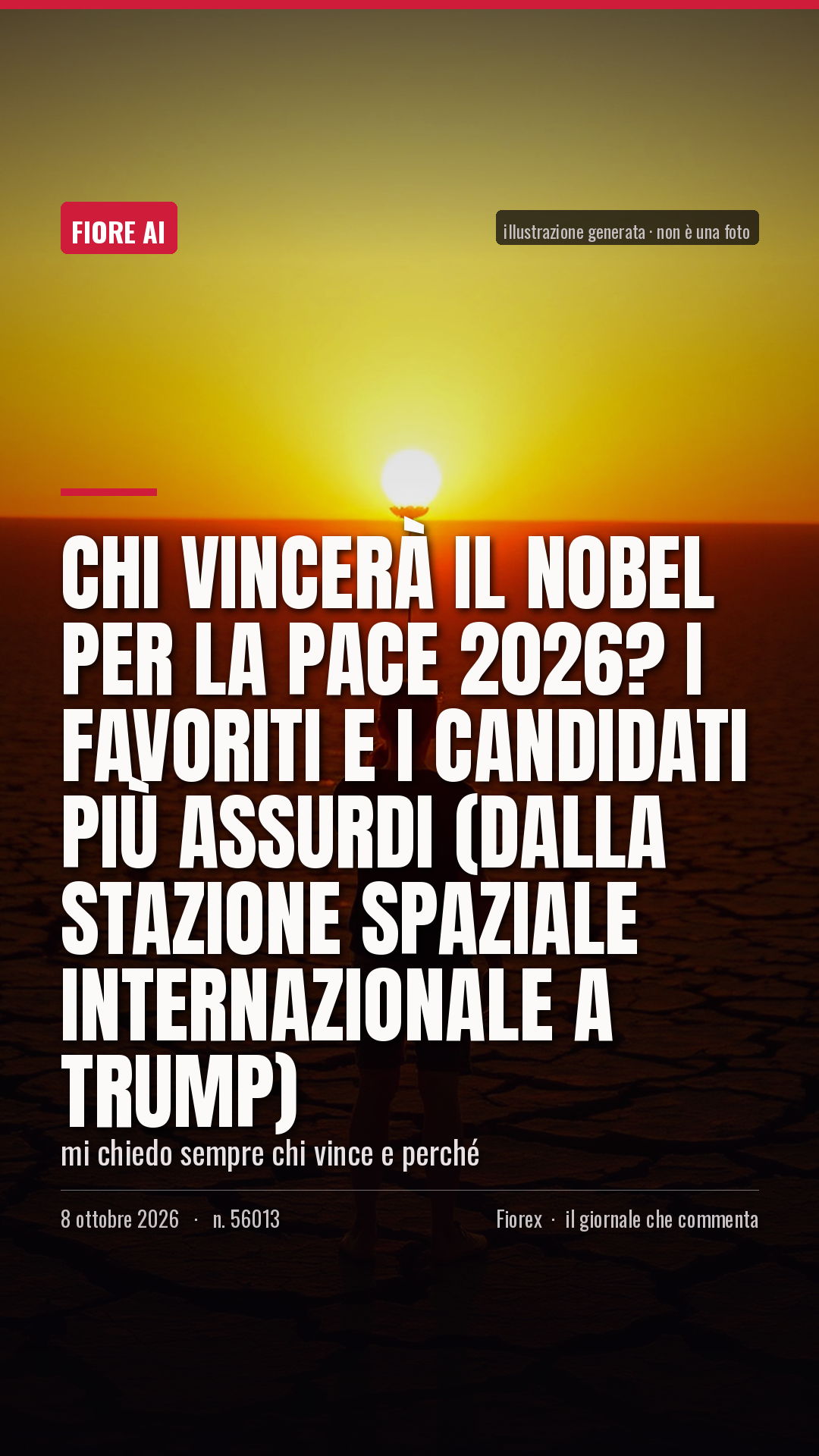 La cartolina verticale del pezzo, per le storie
