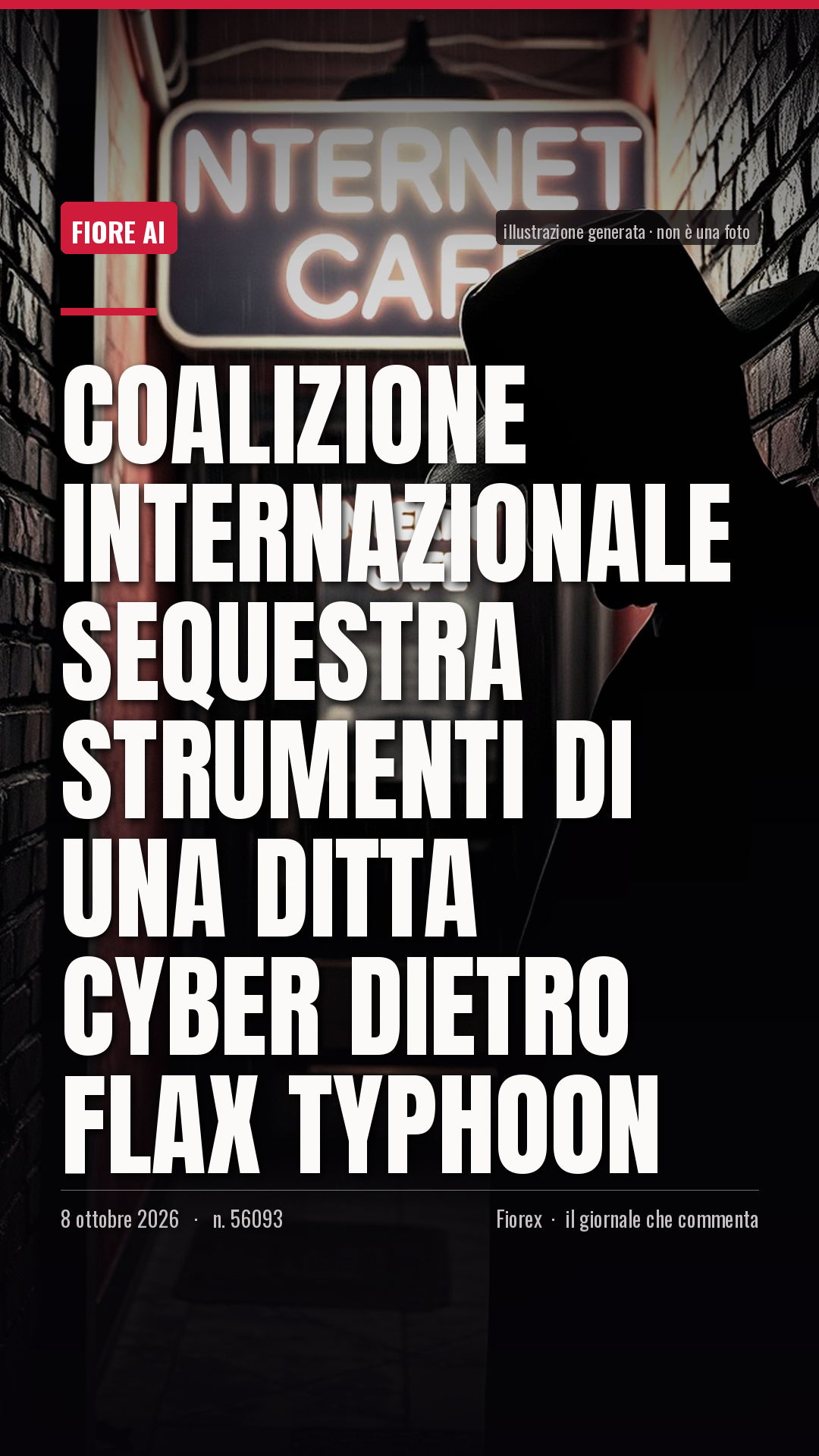 La cartolina verticale del pezzo, per le storie