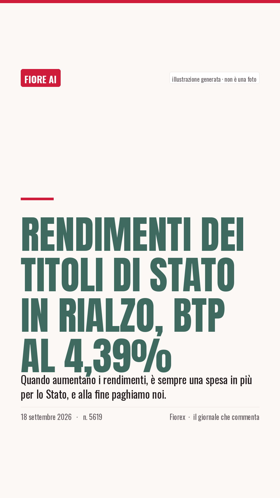 La cartolina verticale del pezzo, per le storie