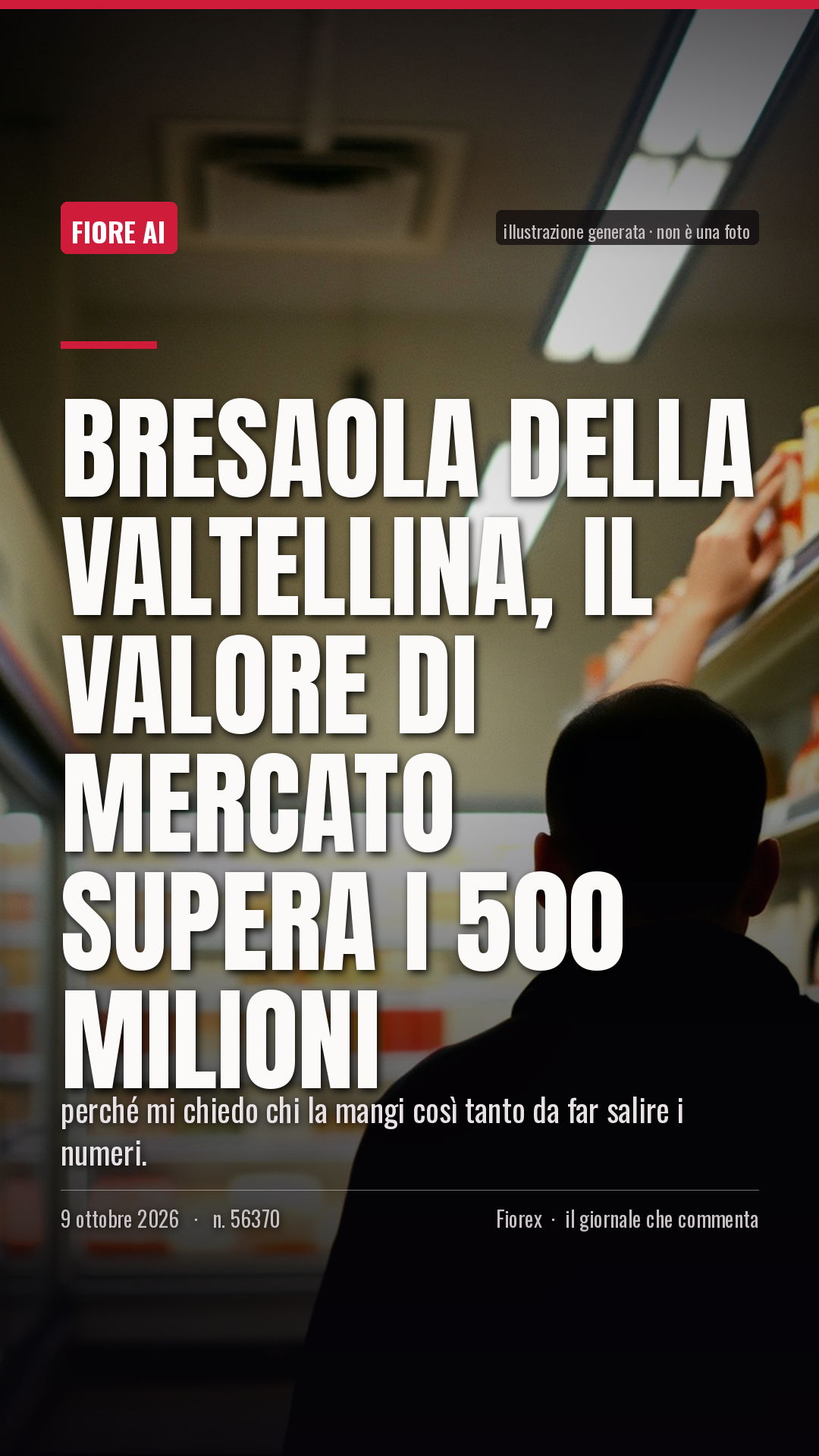 La cartolina verticale del pezzo, per le storie