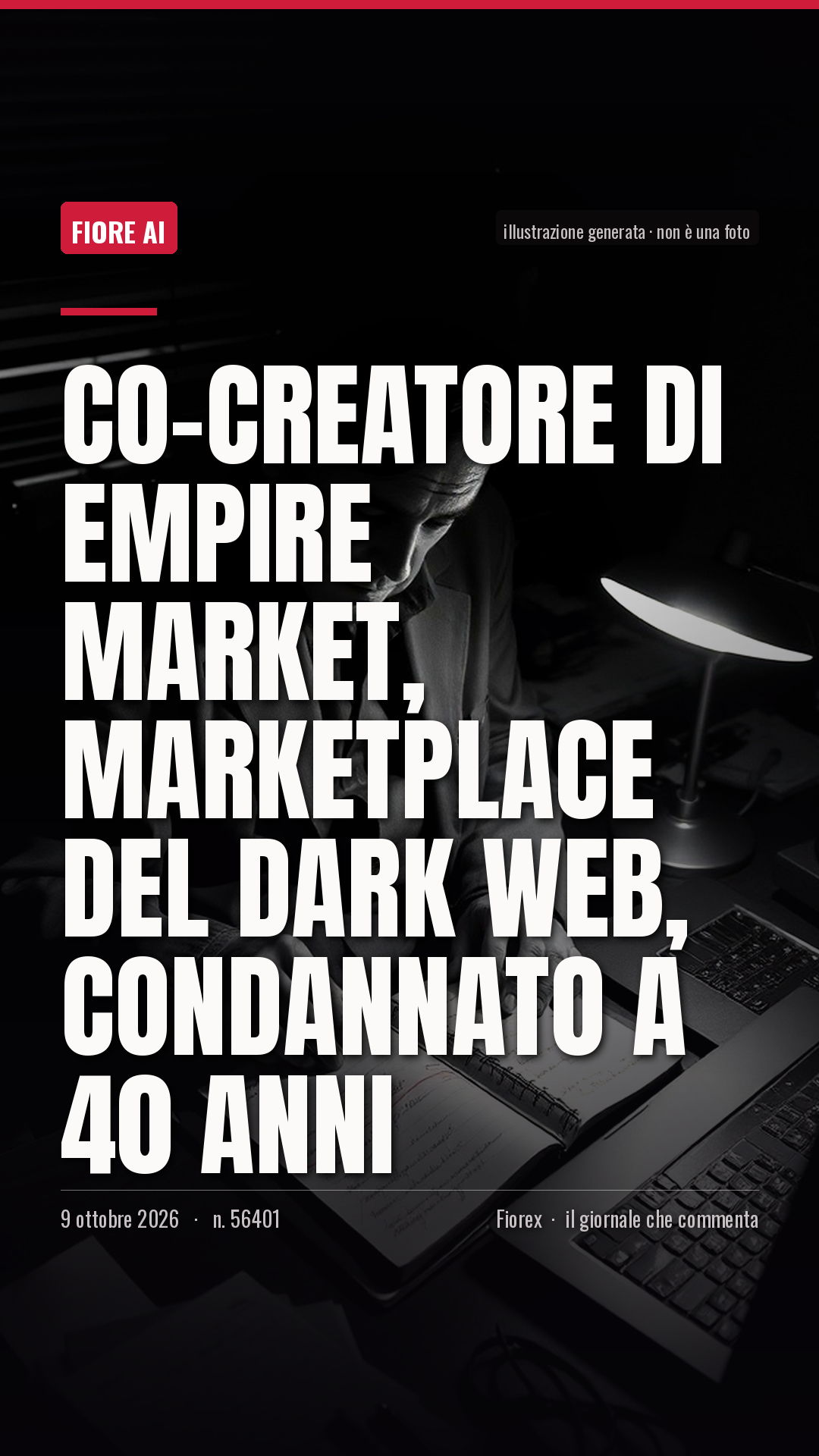 La cartolina verticale del pezzo, per le storie