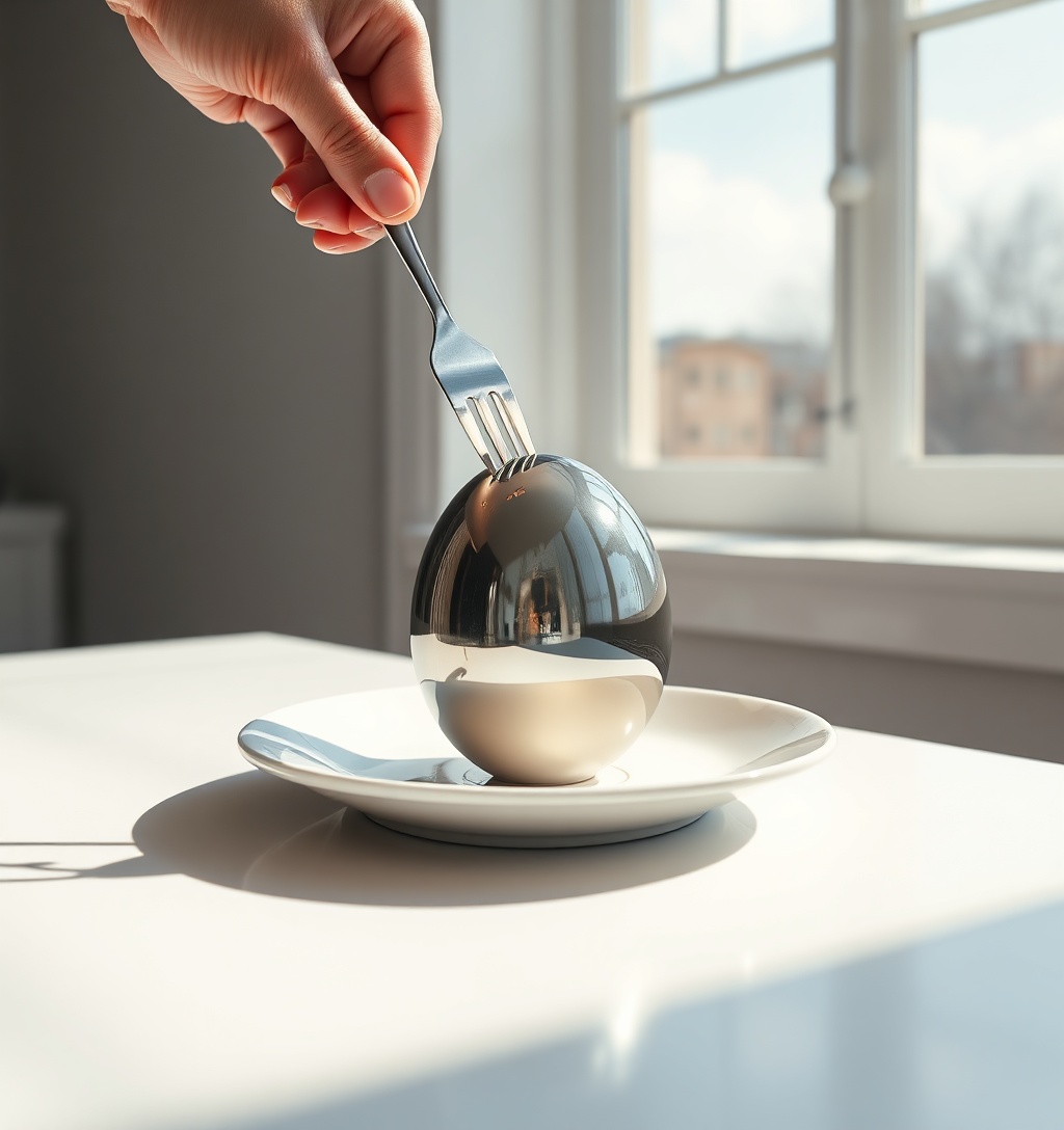 Illustrazione generata per il pezzo: Cucinare le uova da esperto: 11 tecniche e 50 ricette creative