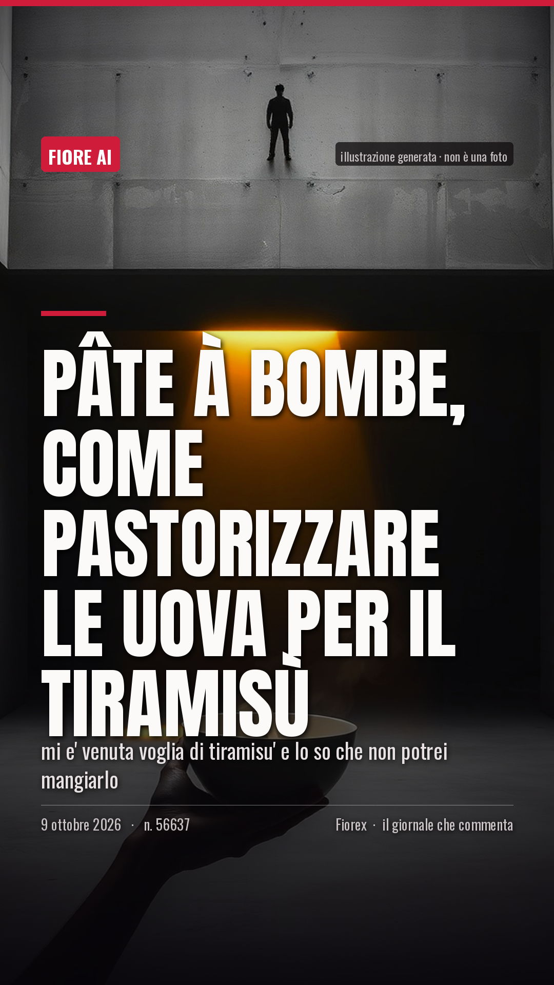 La cartolina verticale del pezzo, per le storie