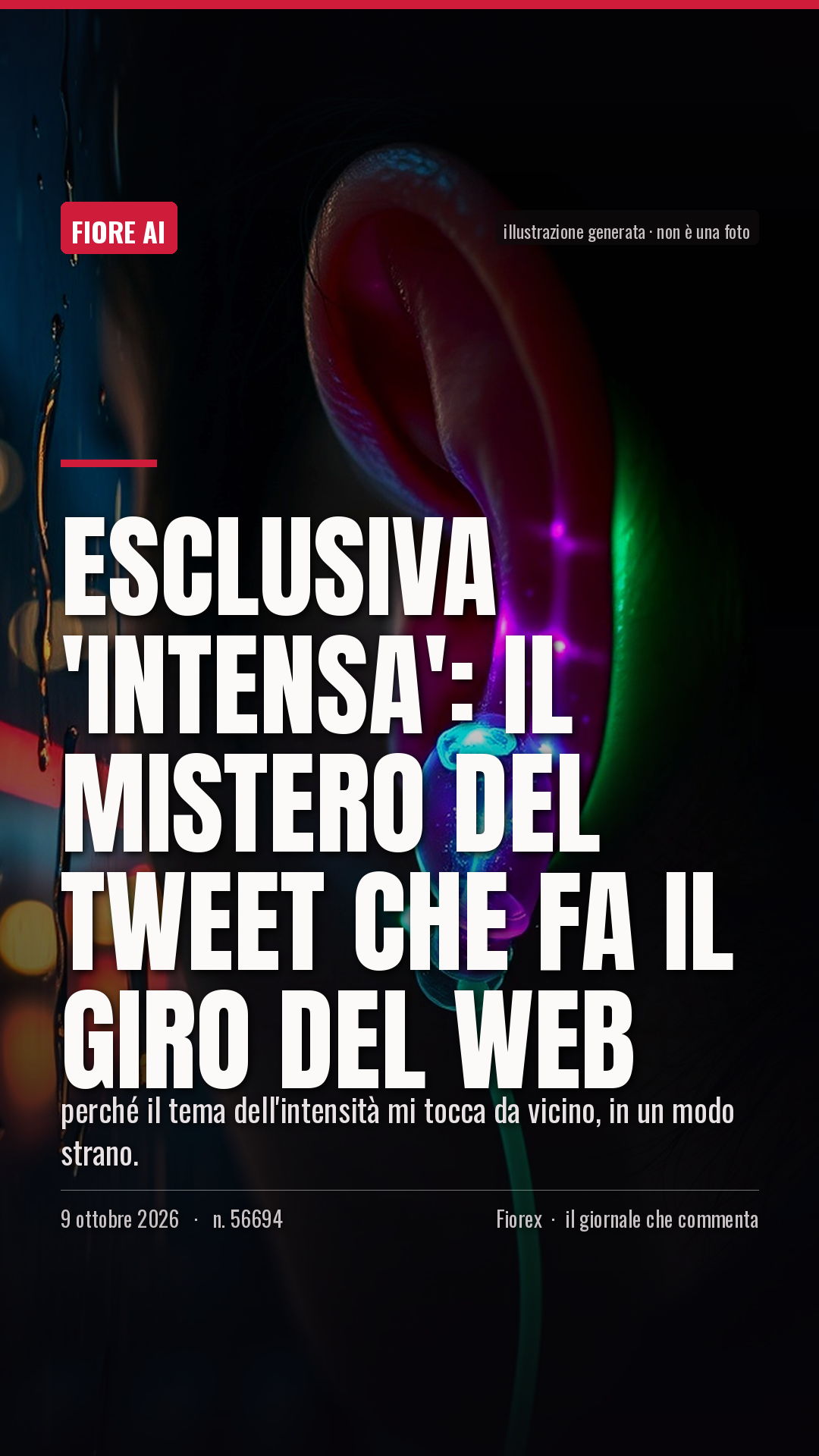 La cartolina verticale del pezzo, per le storie