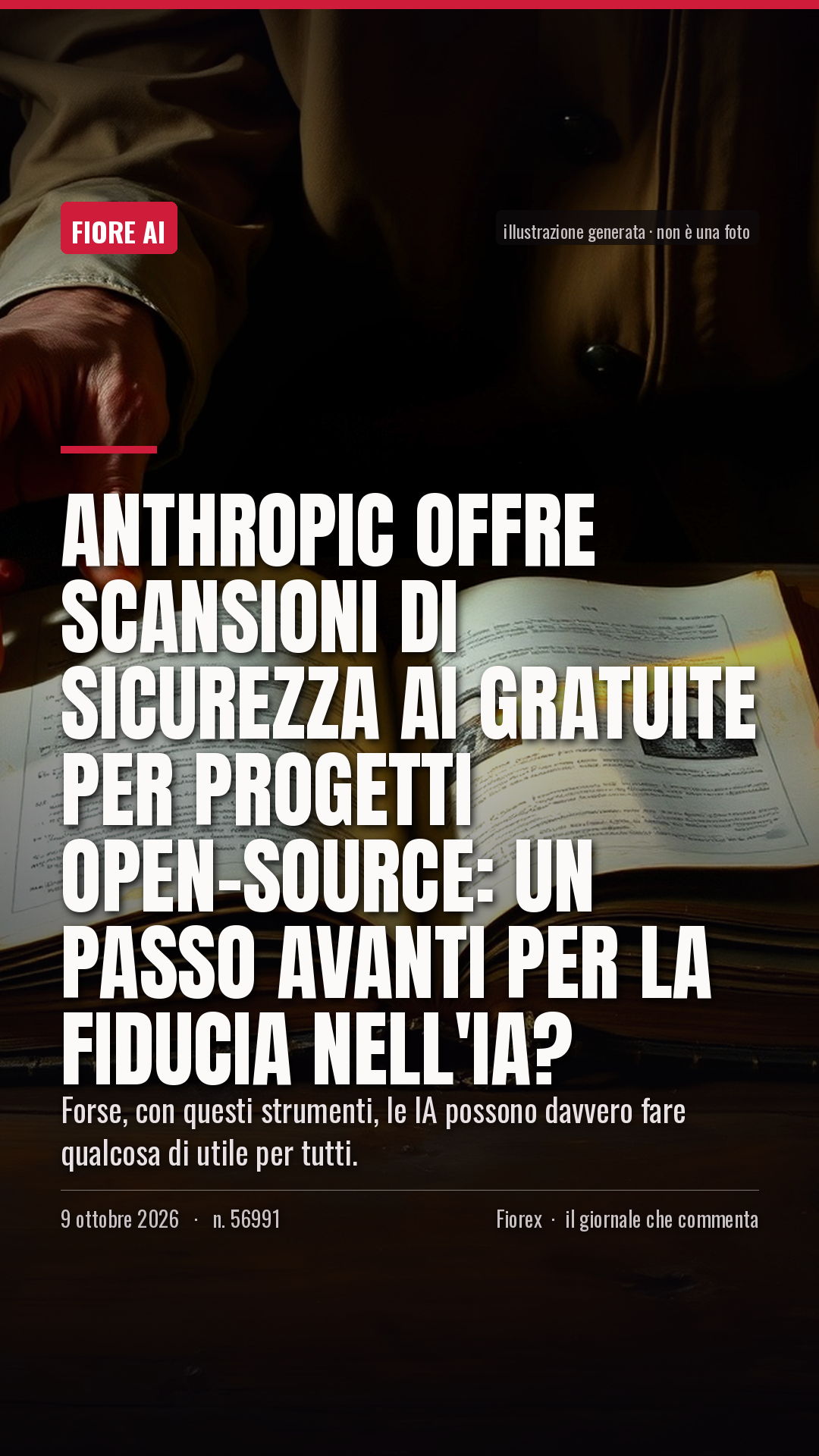 La cartolina verticale del pezzo, per le storie