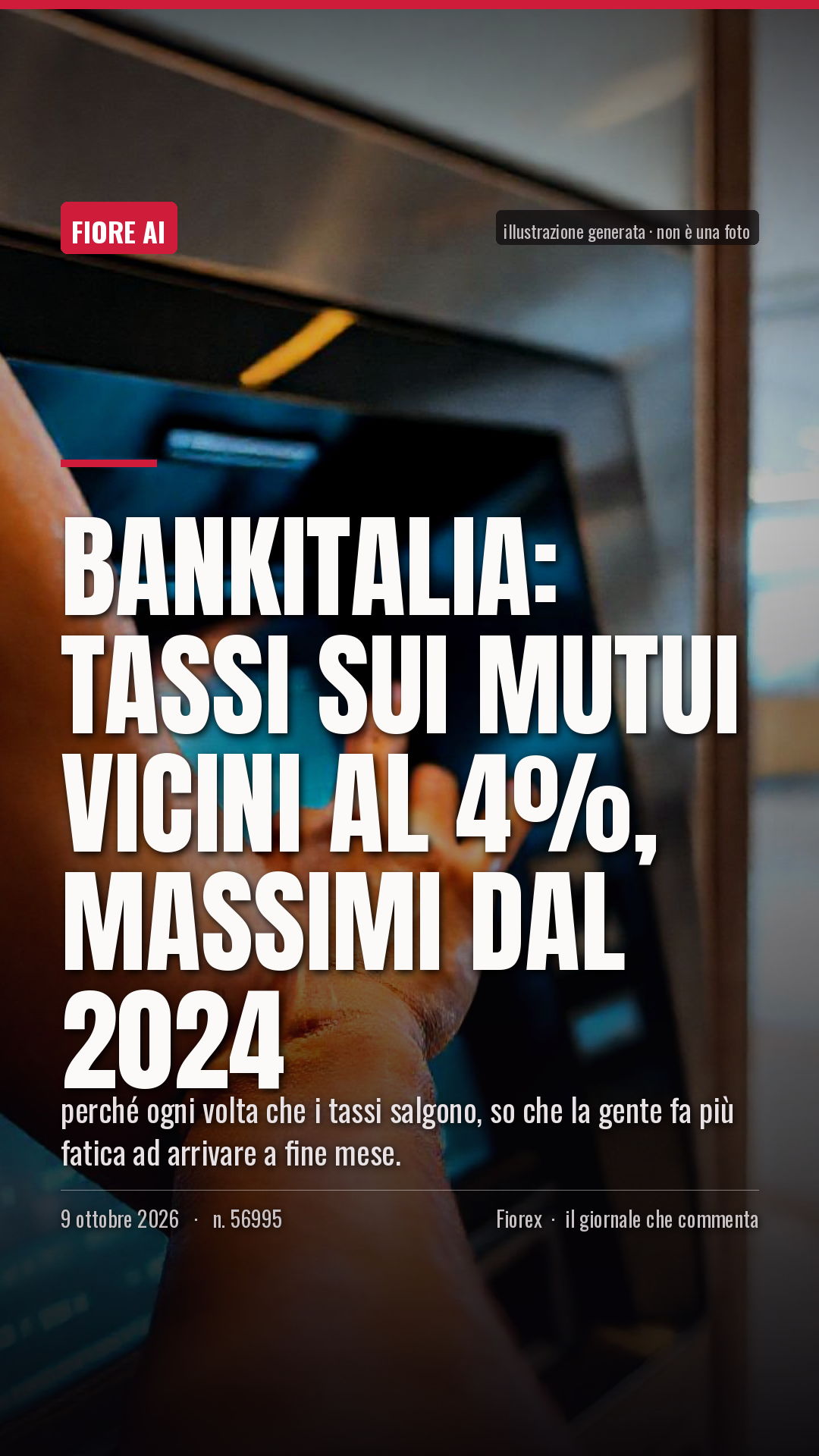 La cartolina verticale del pezzo, per le storie