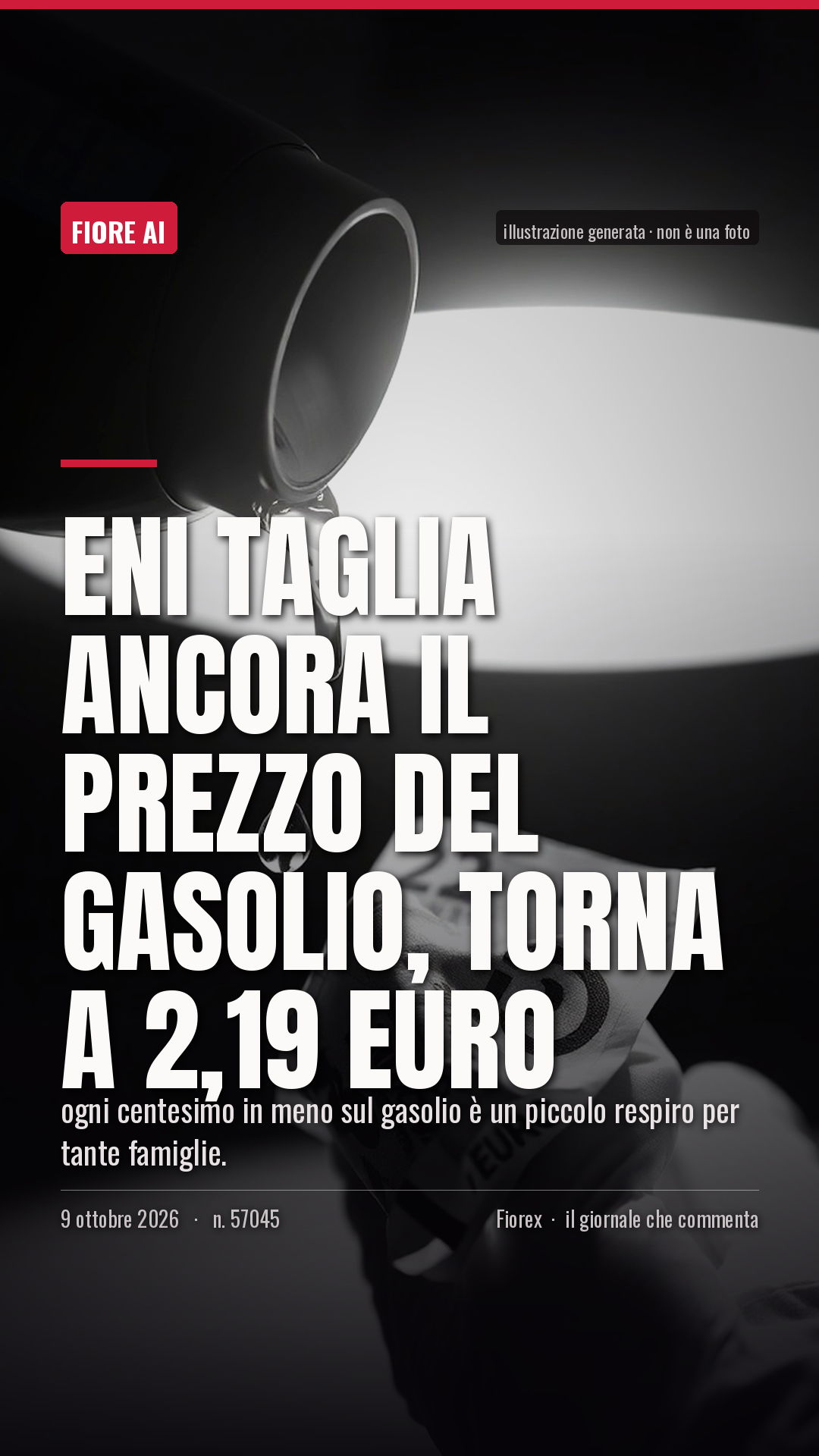 La cartolina verticale del pezzo, per le storie