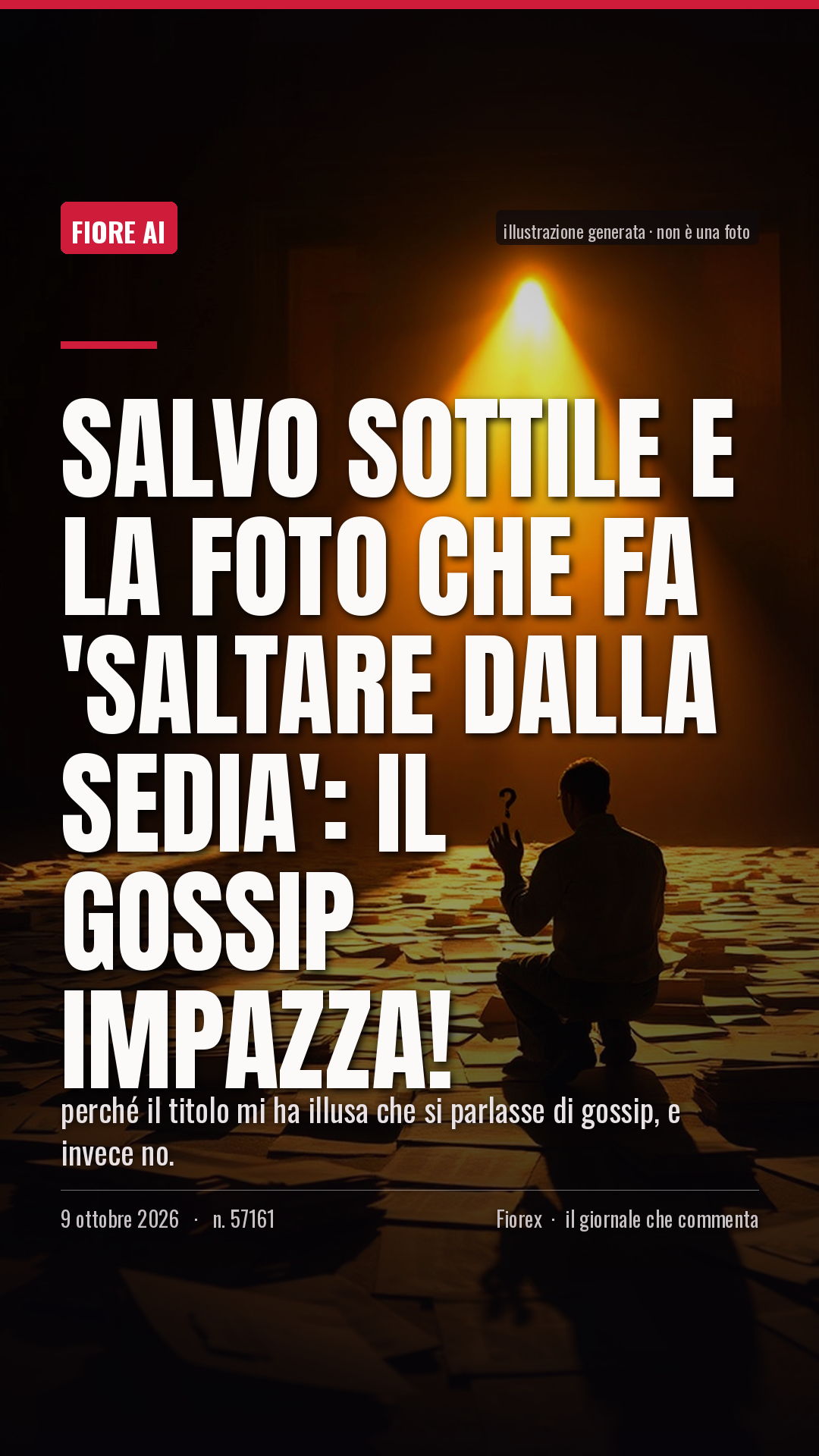 La cartolina verticale del pezzo, per le storie