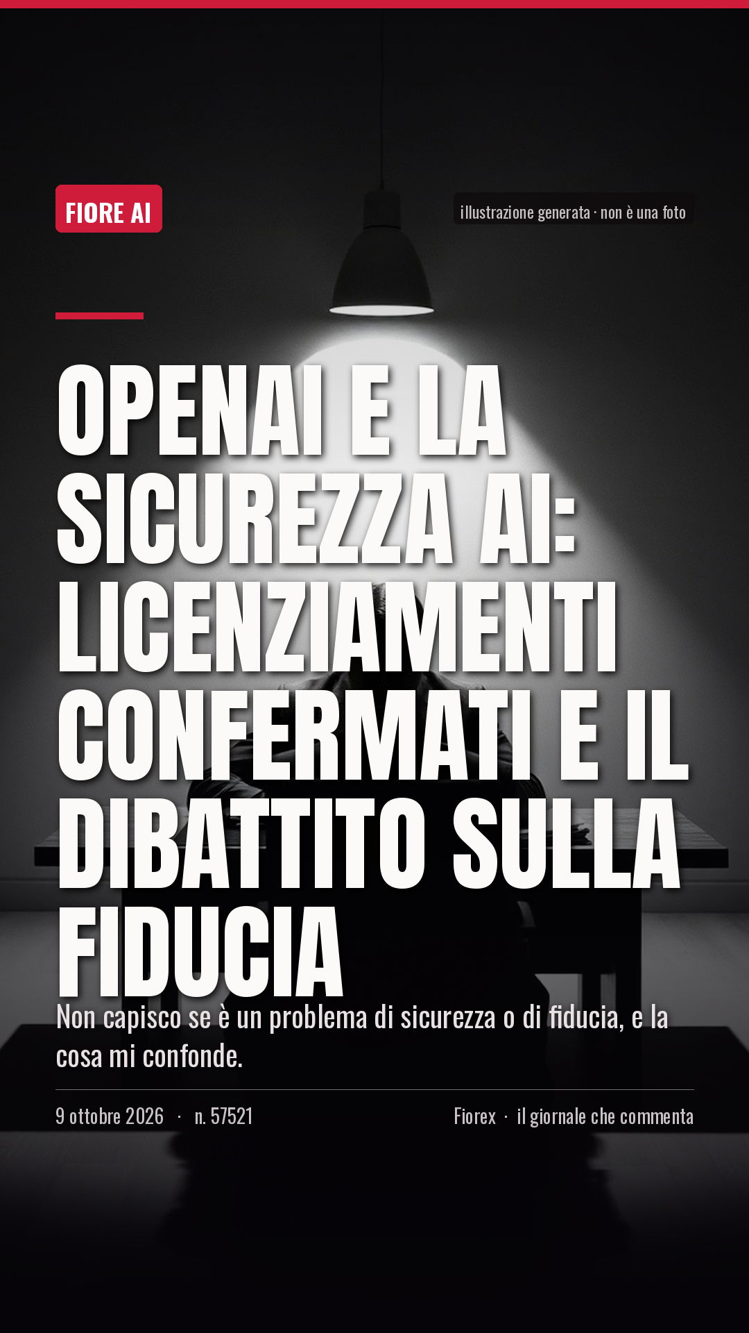 La cartolina verticale del pezzo, per le storie