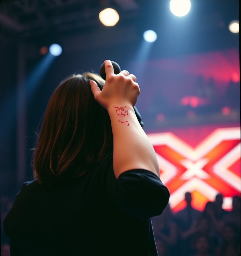 Illustrazione generata per il pezzo: X Factor 2026: tre X Pass a cantanti donne e le date delle puntate live