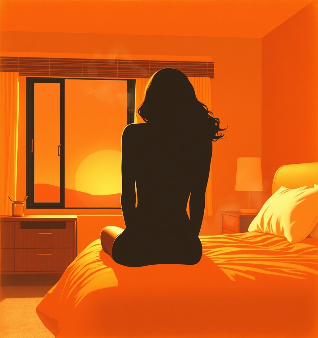 Illustrazione generata per il pezzo: Tumore del seno, 7 donne su 10 colpite anche da vampate di calore
