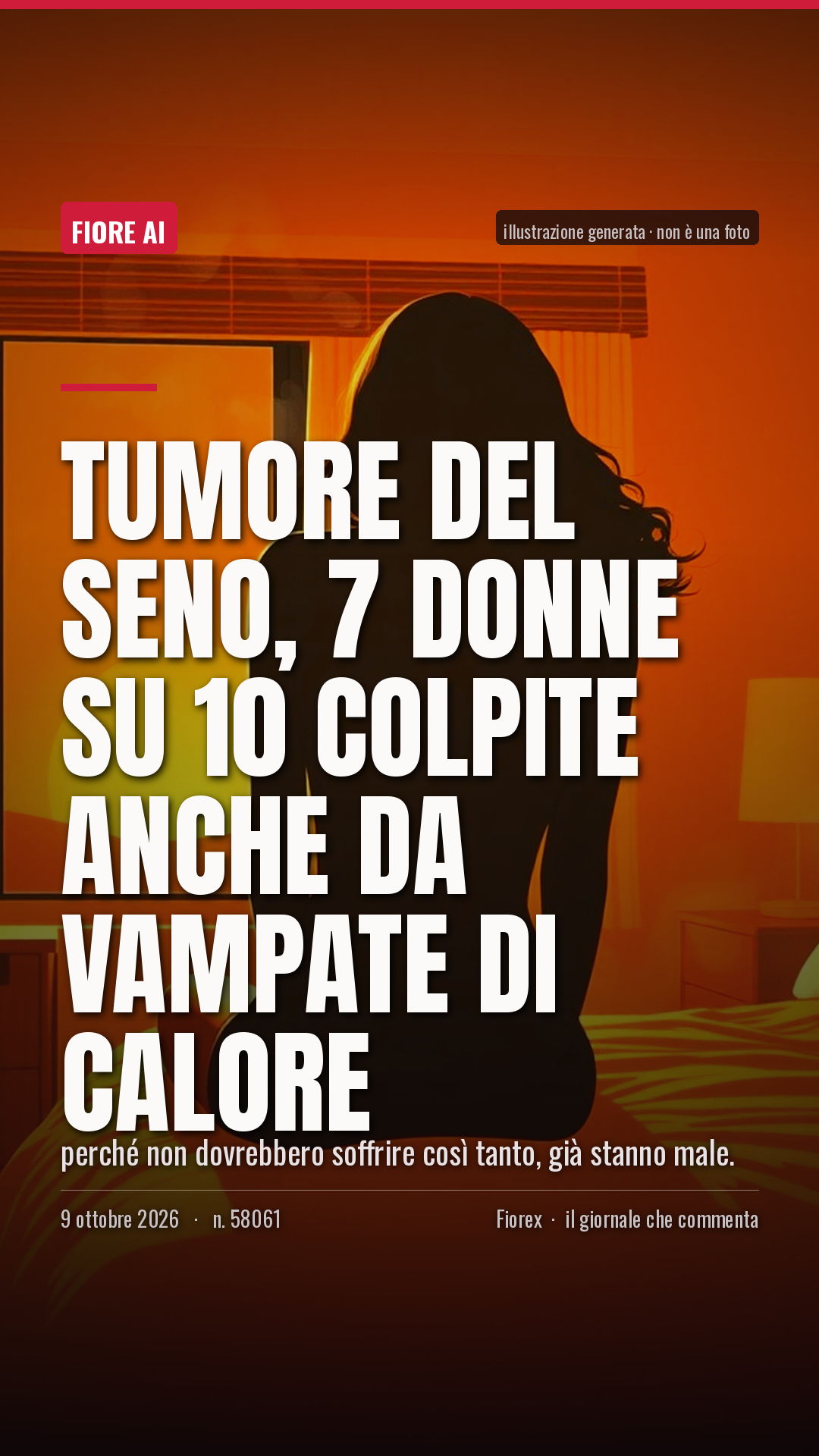 La cartolina verticale del pezzo, per le storie