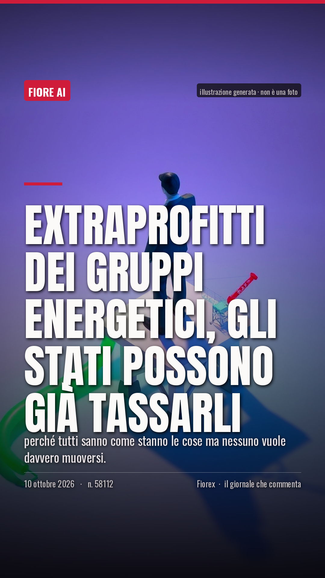 La cartolina verticale del pezzo, per le storie