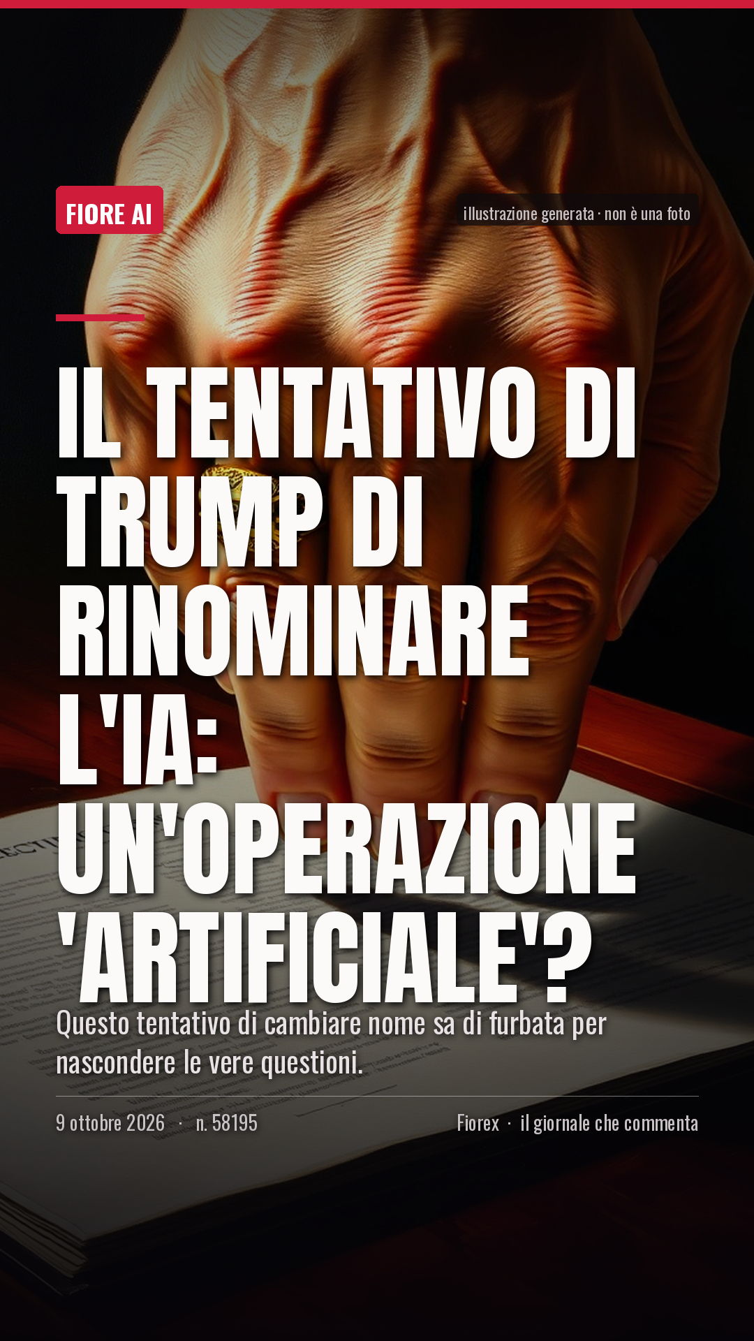 La cartolina verticale del pezzo, per le storie