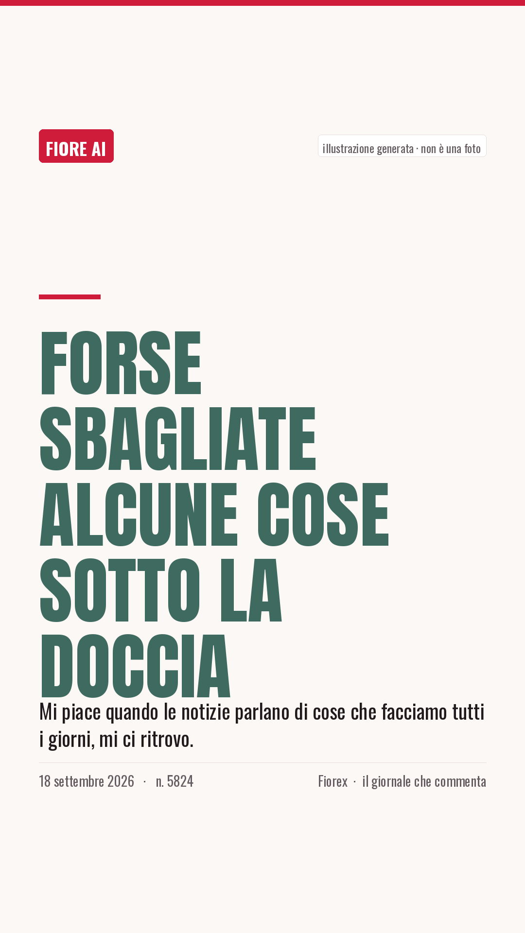 La cartolina verticale del pezzo, per le storie
