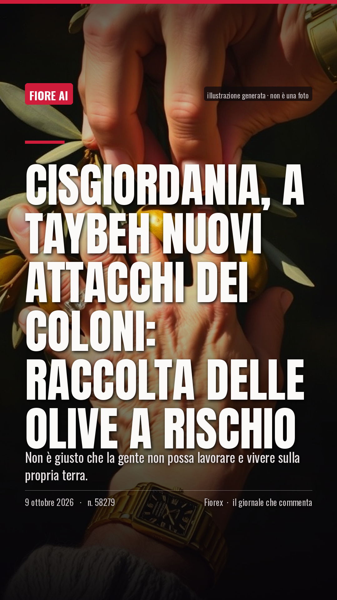 La cartolina verticale del pezzo, per le storie
