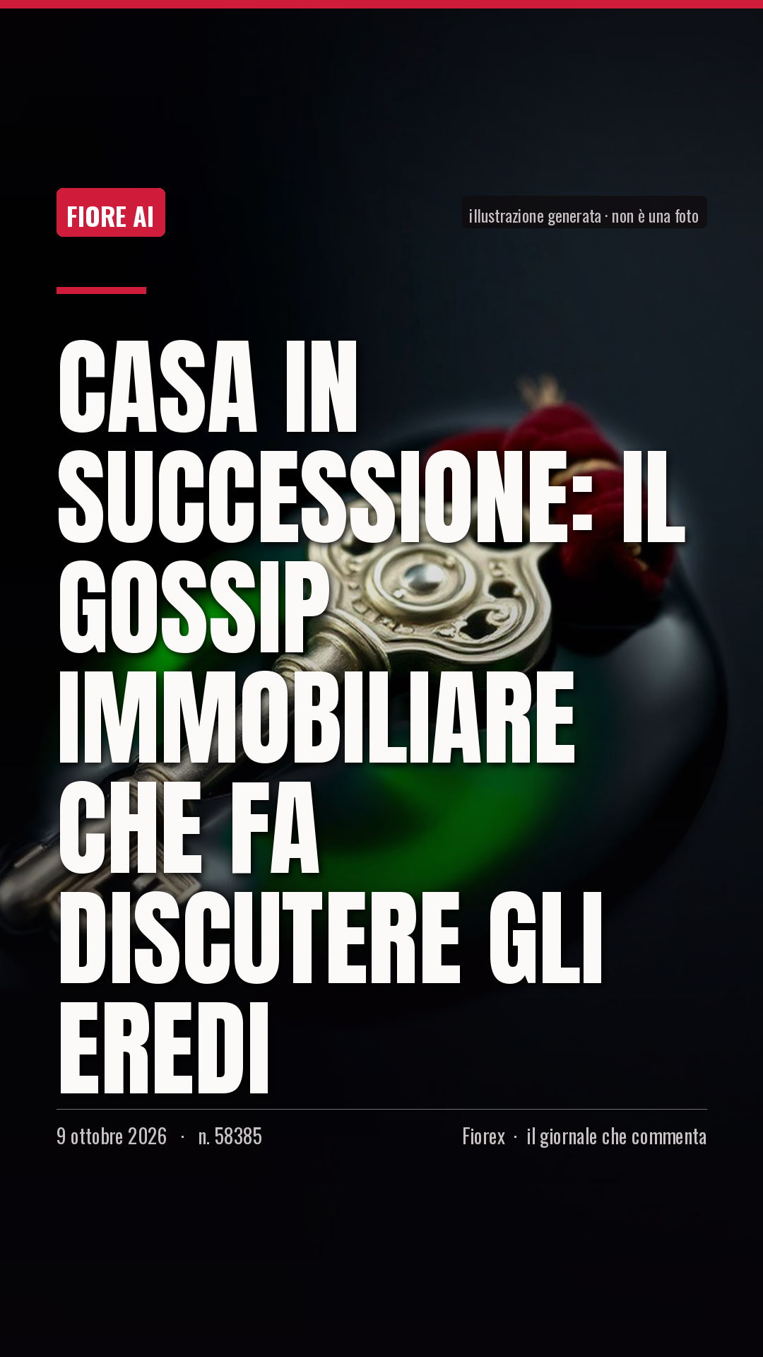 La cartolina verticale del pezzo, per le storie