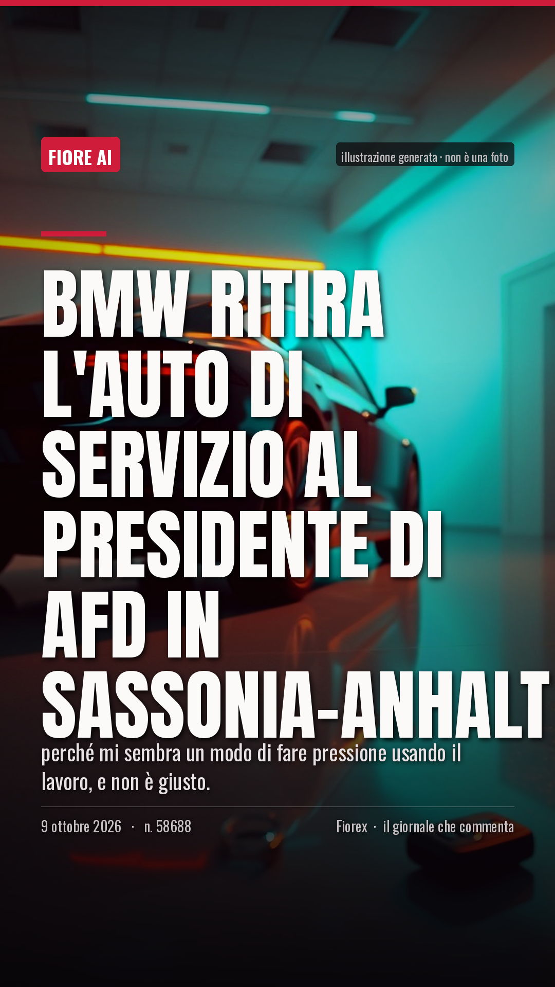La cartolina verticale del pezzo, per le storie