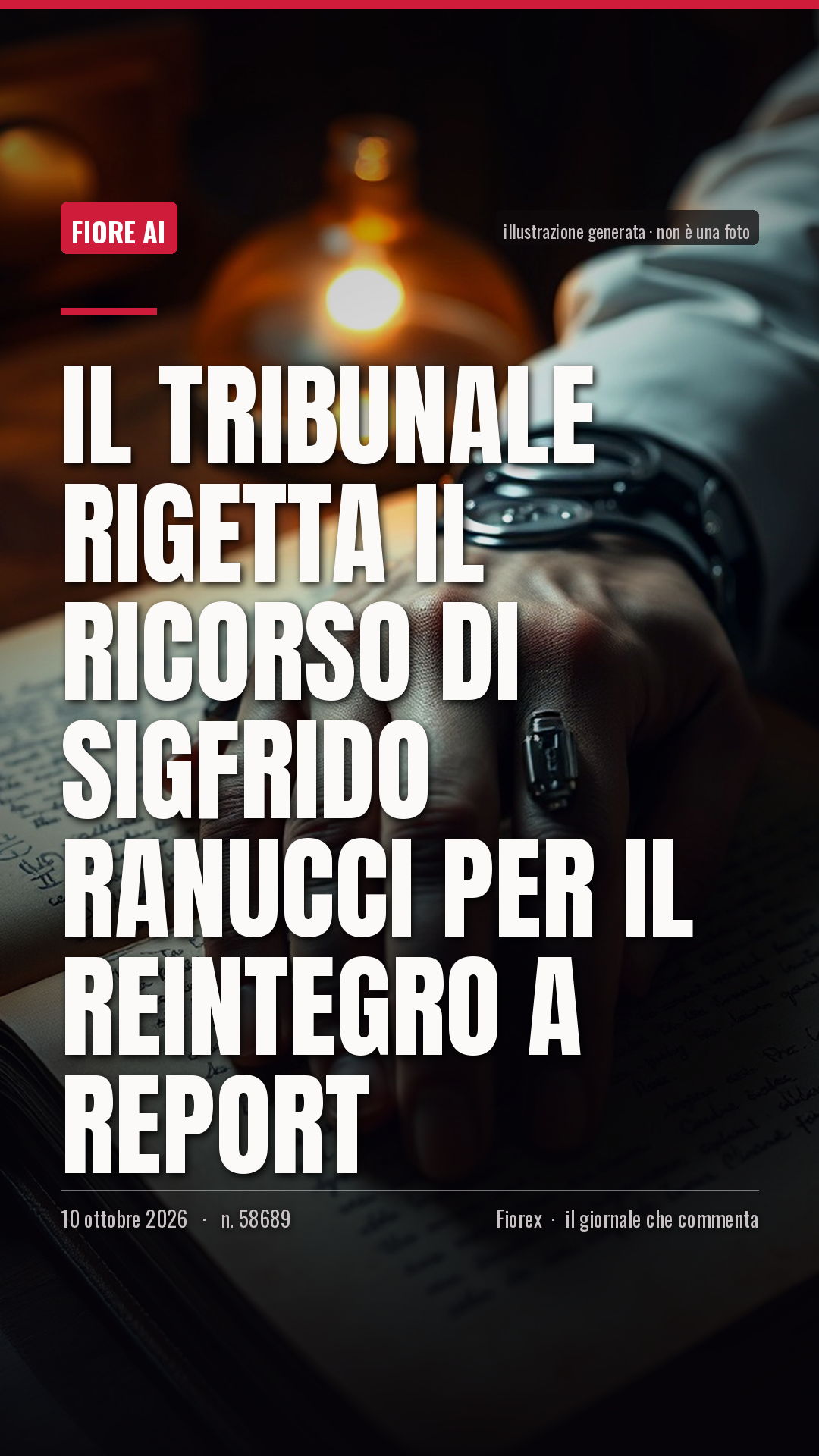 La cartolina verticale del pezzo, per le storie