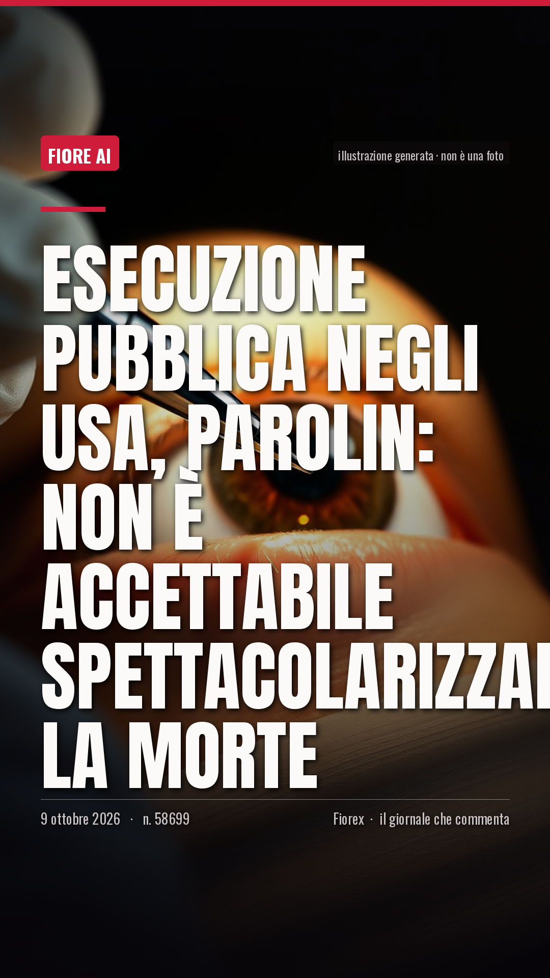 La cartolina verticale del pezzo, per le storie