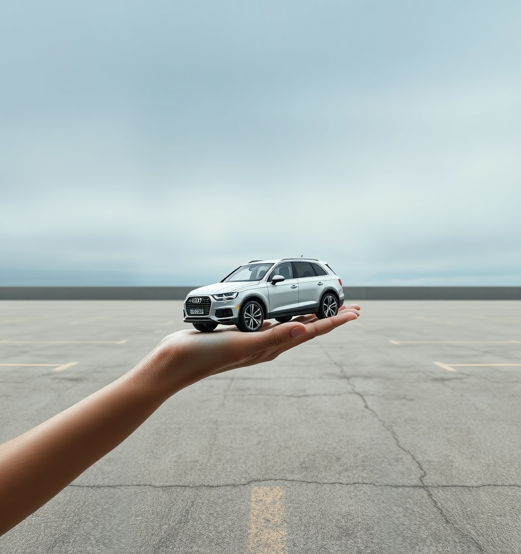 Illustrazione generata per il pezzo: Audi Q7, la terza generazione del SUV premium si rinnova