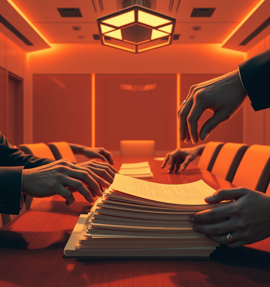 Illustrazione generata per il pezzo: Casepoint espande Casepoint IQ con i primi agenti AI specifici