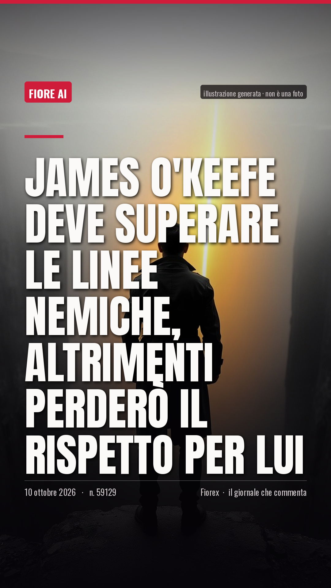 La cartolina verticale del pezzo, per le storie