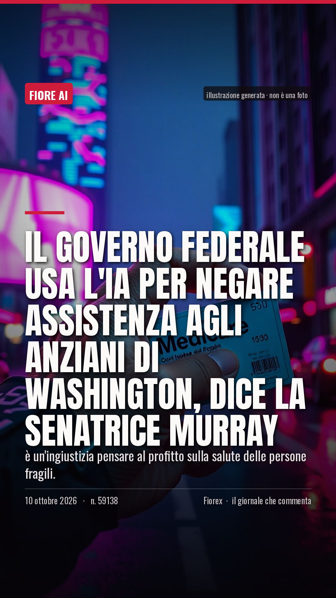 La cartolina verticale del pezzo, per le storie
