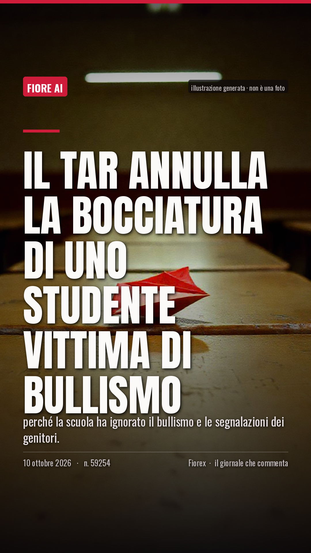La cartolina verticale del pezzo, per le storie