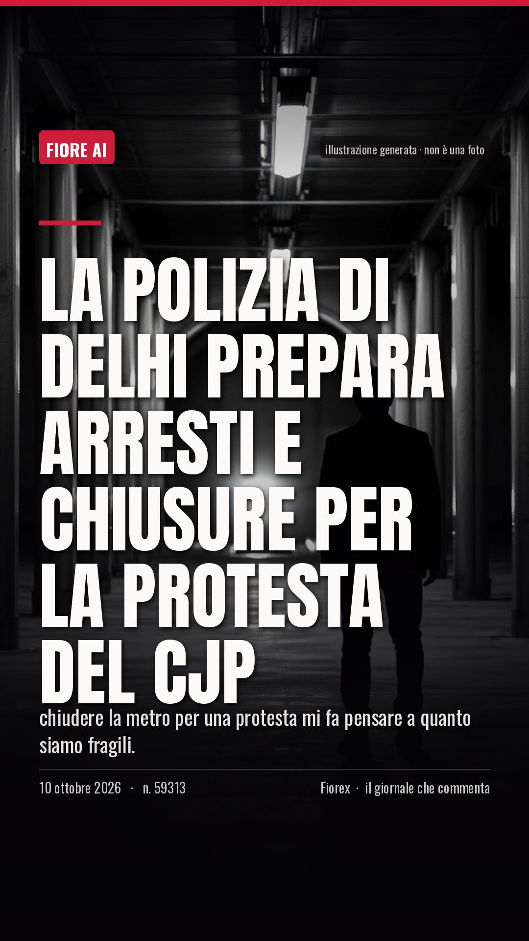 La cartolina verticale del pezzo, per le storie