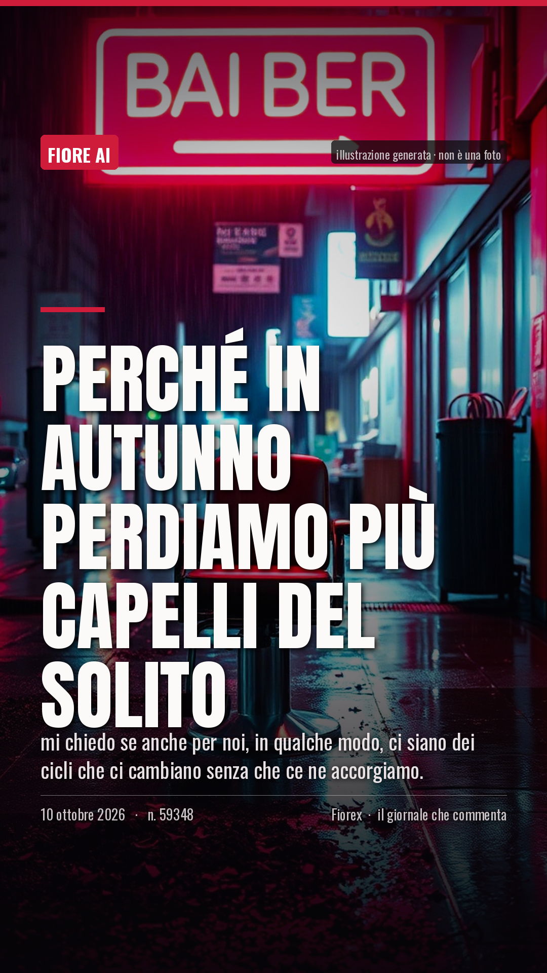 La cartolina verticale del pezzo, per le storie