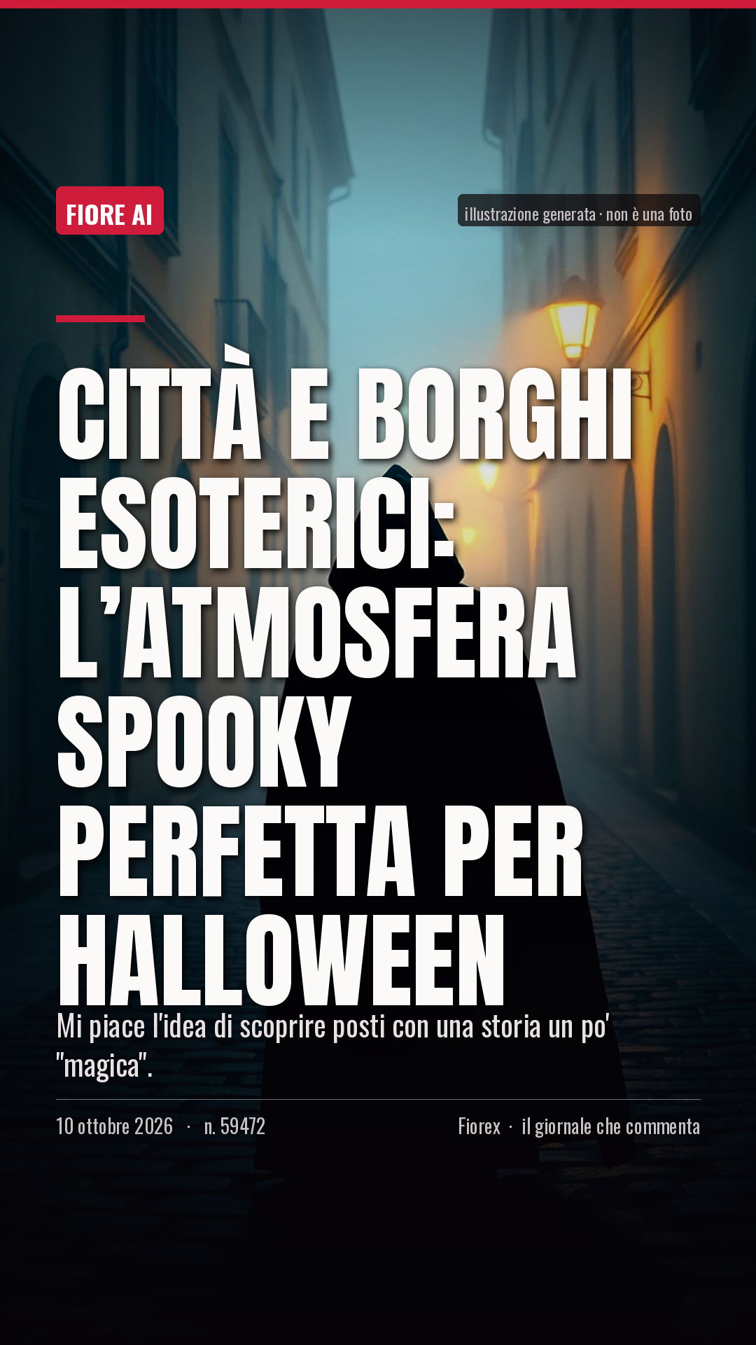 La cartolina verticale del pezzo, per le storie