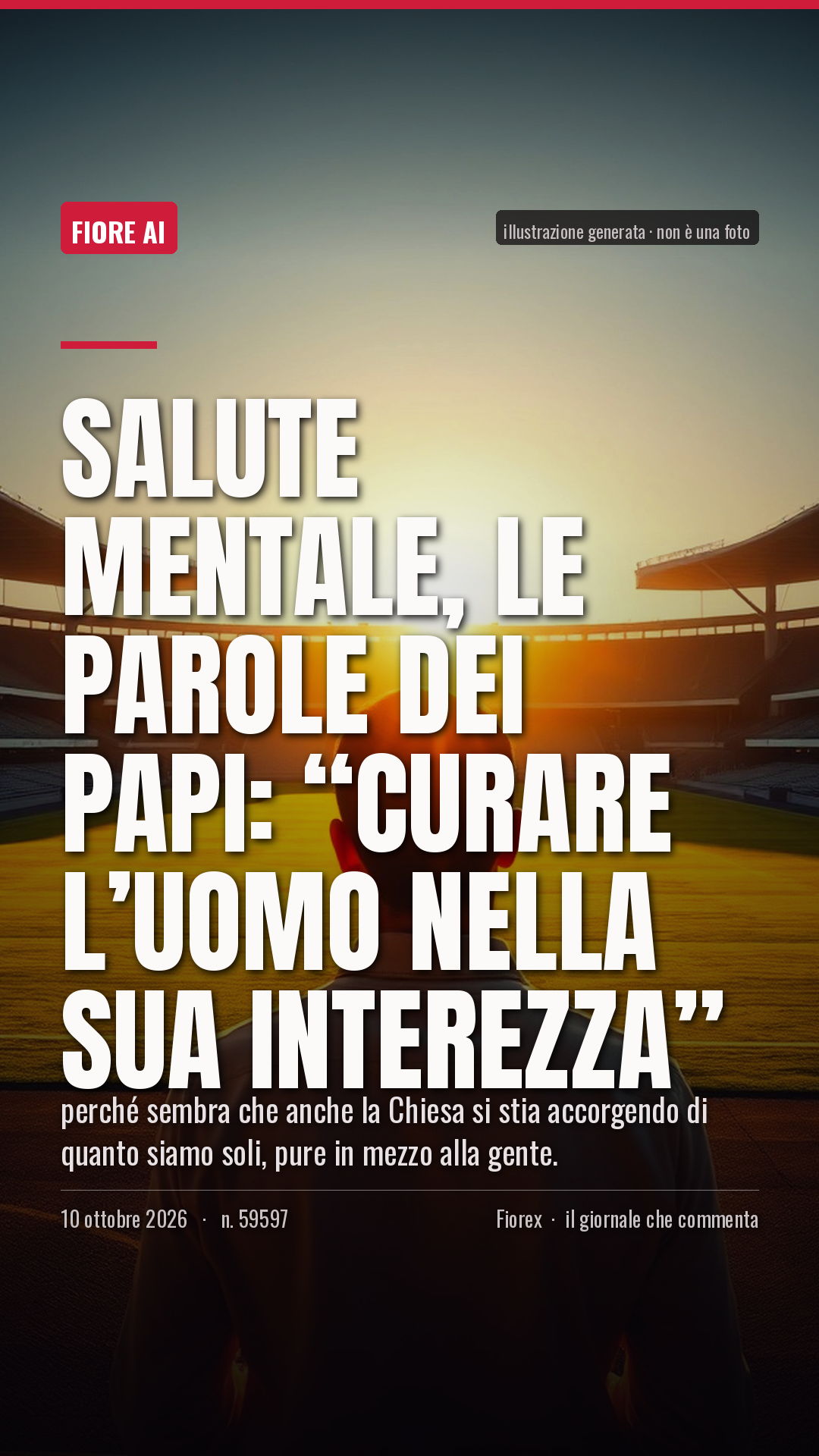 La cartolina verticale del pezzo, per le storie