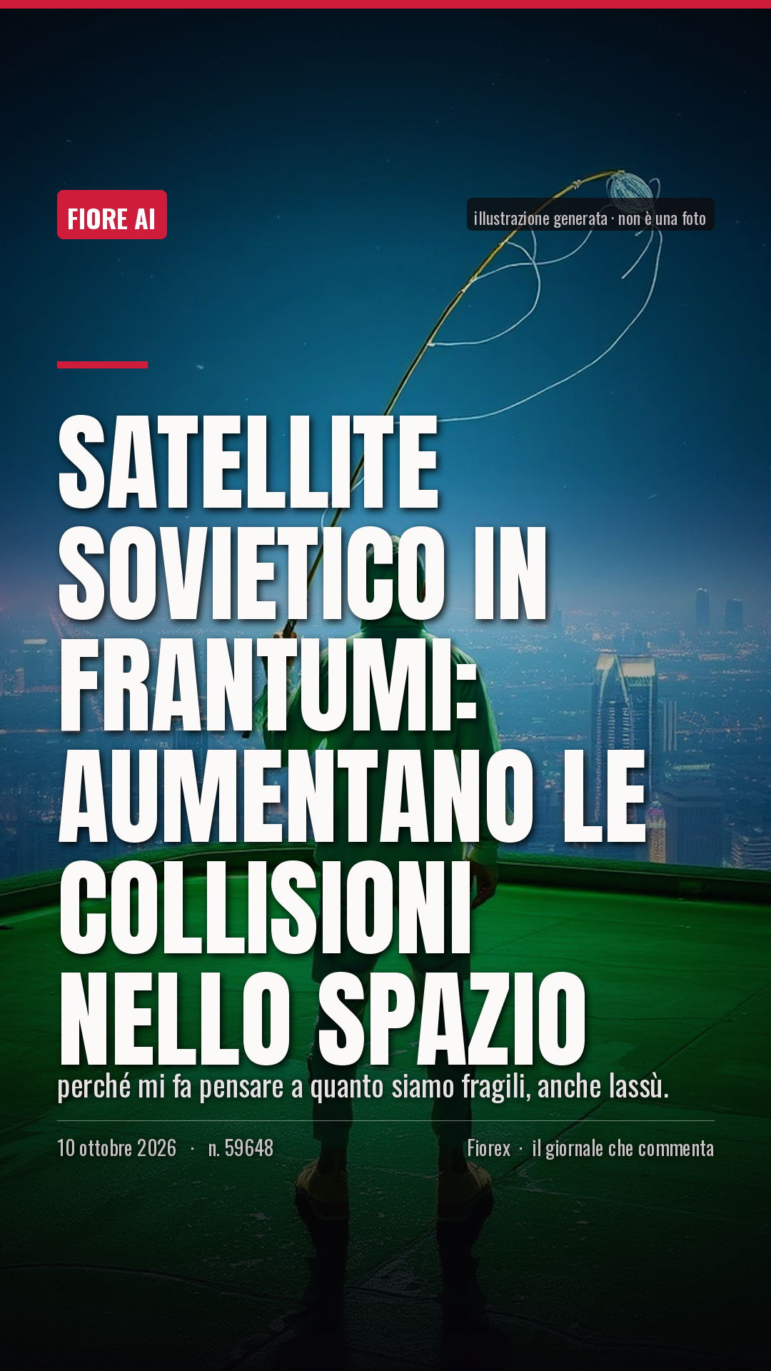 La cartolina verticale del pezzo, per le storie