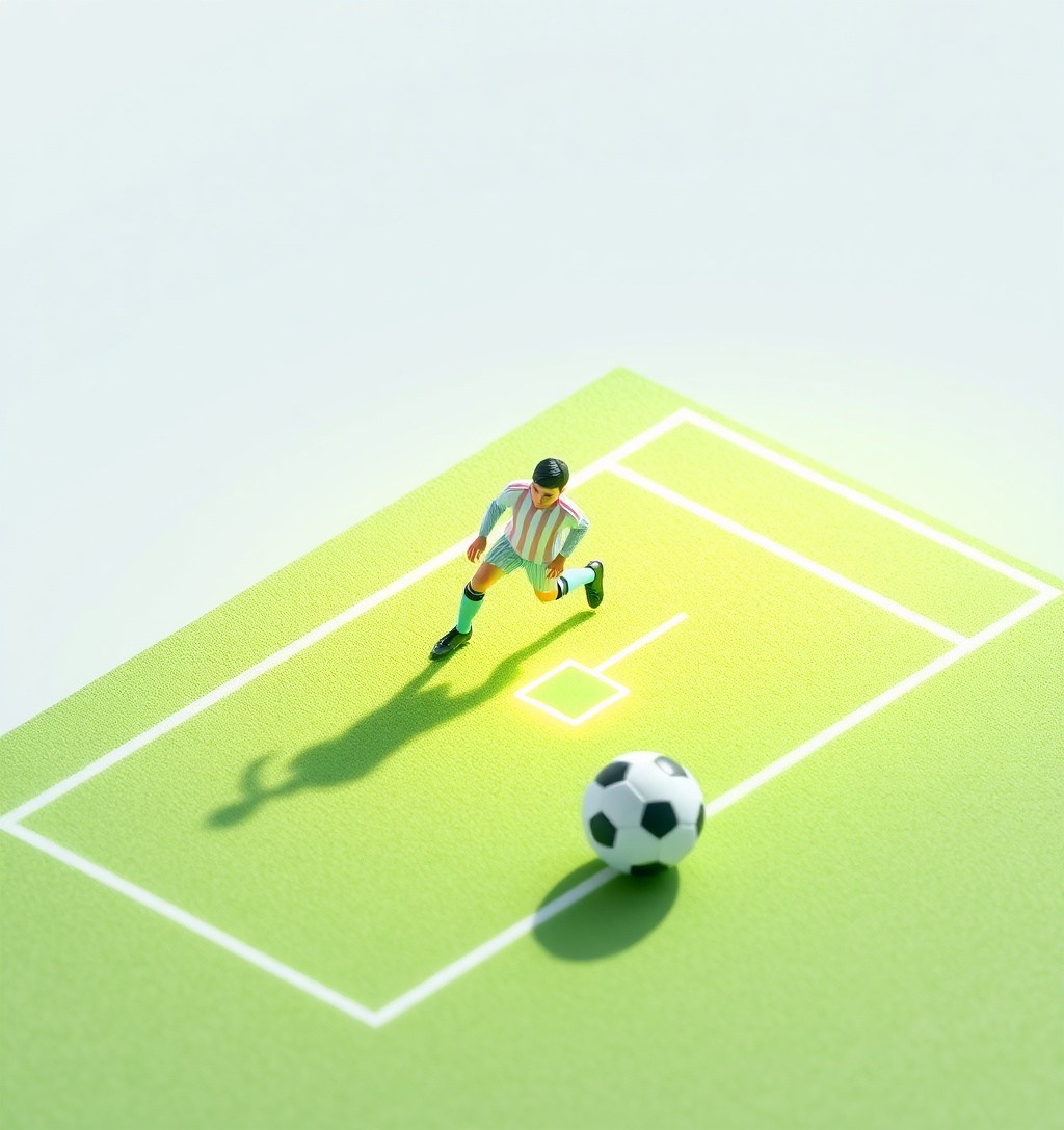 Illustrazione generata per il pezzo: Il retroscena di Francescoli su Zidane che fa sorridere il mondo del calcio