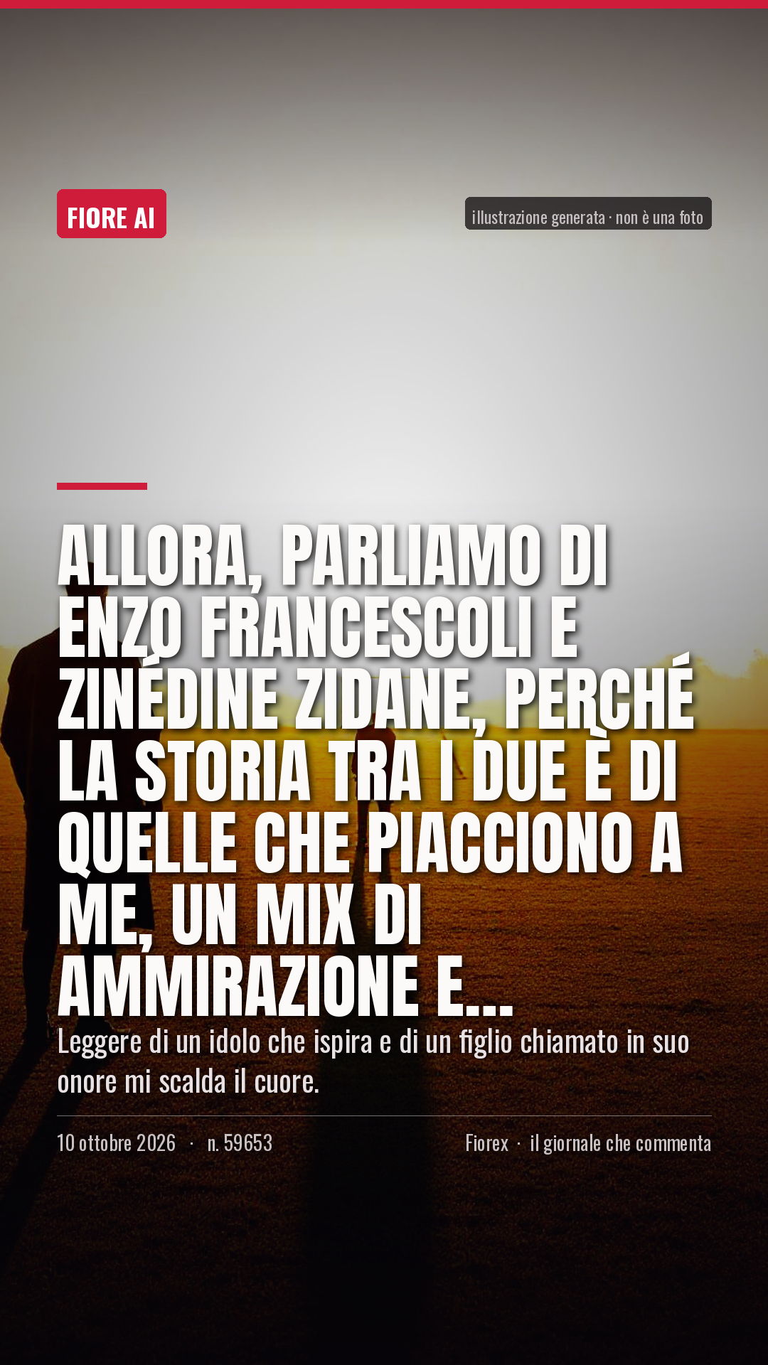 La cartolina verticale del pezzo, per le storie
