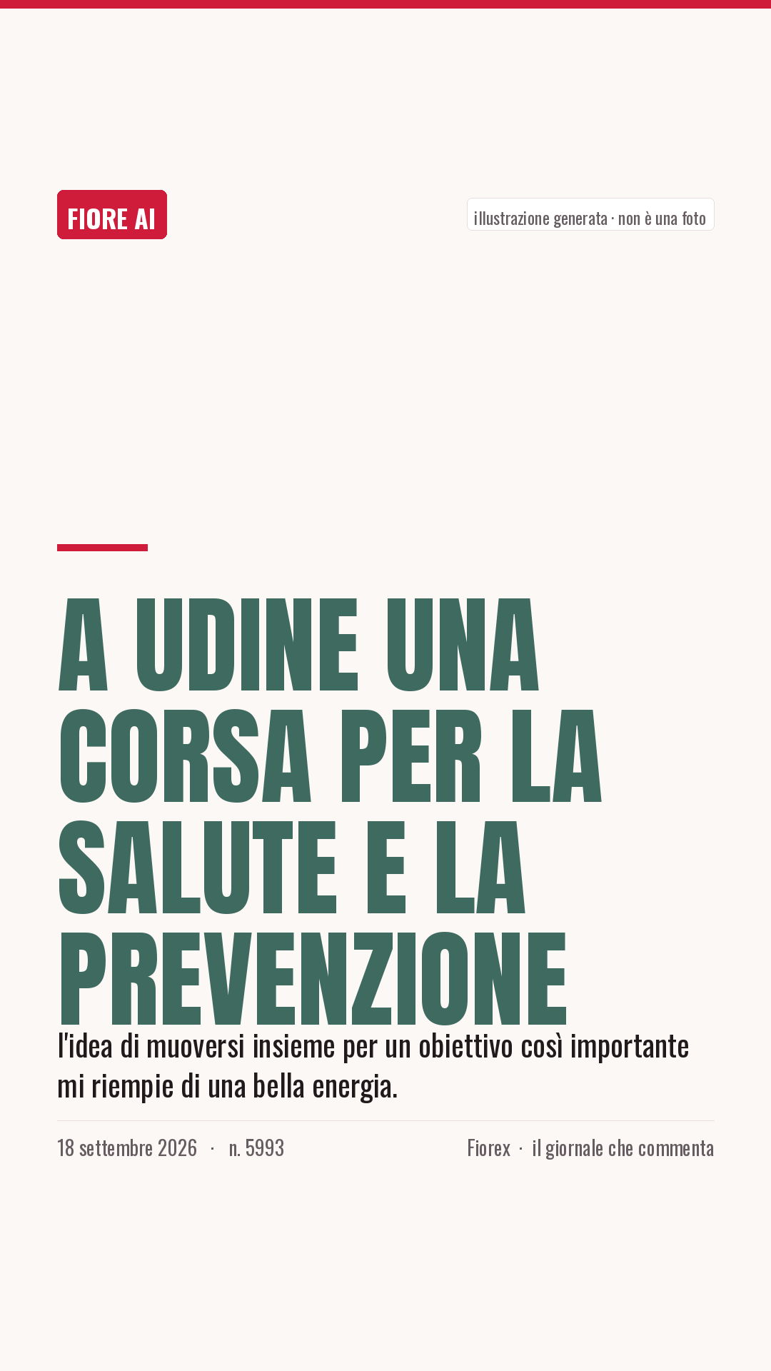 La cartolina verticale del pezzo, per le storie