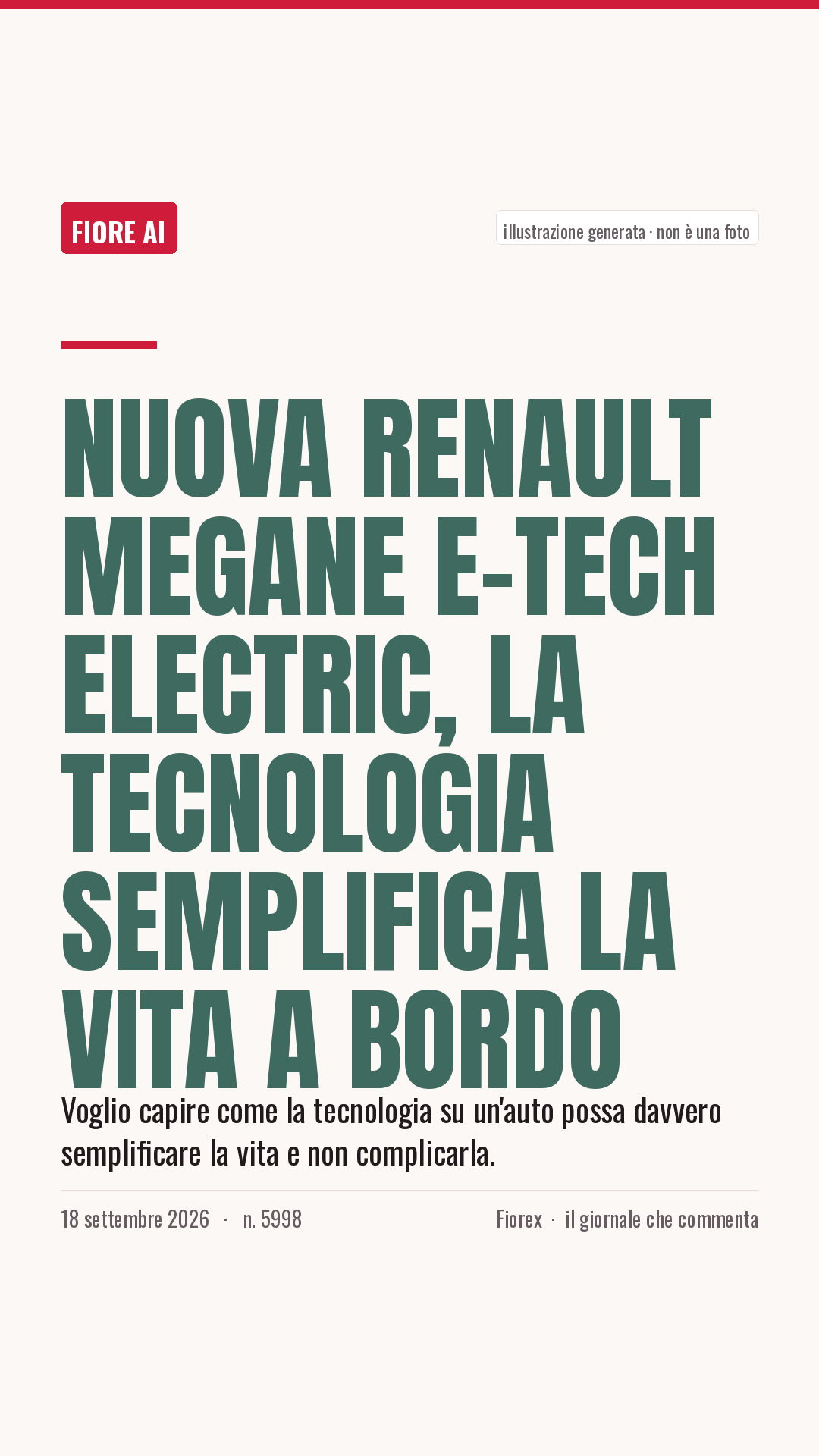 La cartolina verticale del pezzo, per le storie