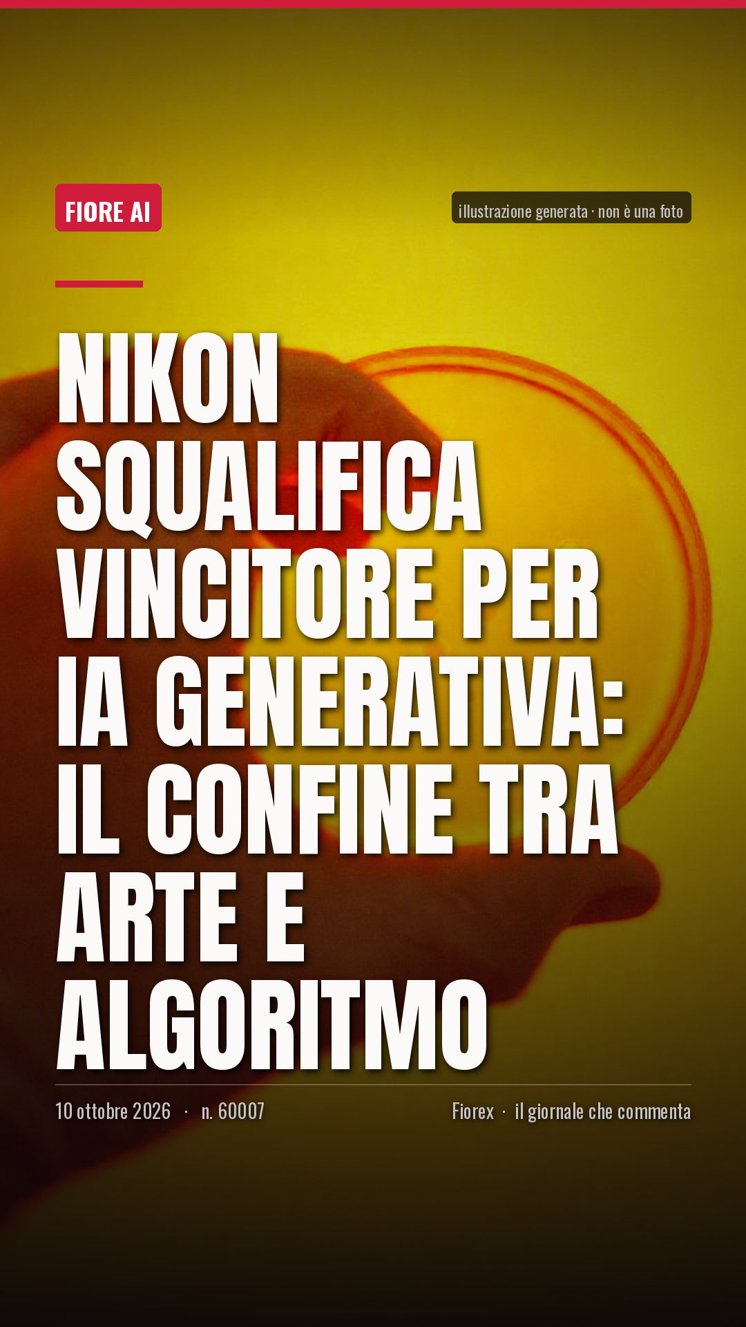 La cartolina verticale del pezzo, per le storie