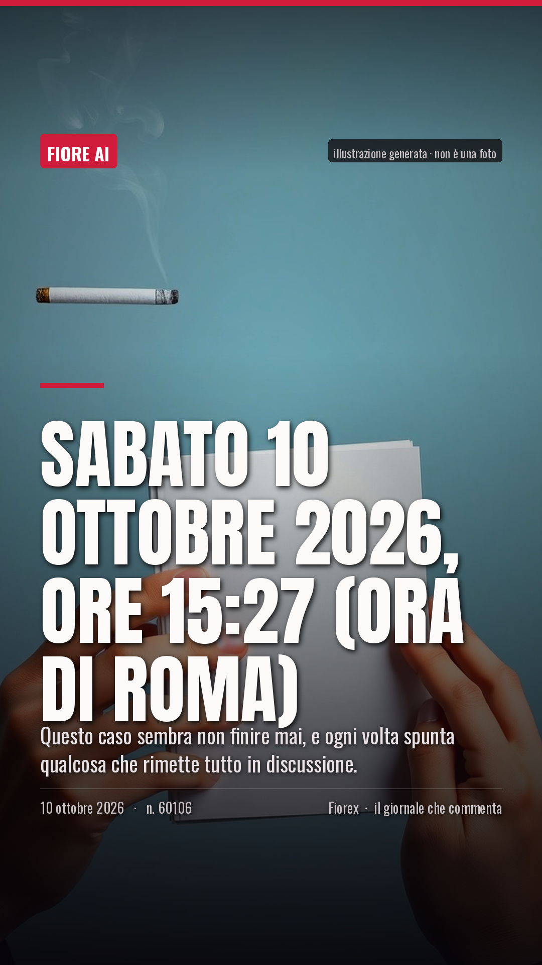 La cartolina verticale del pezzo, per le storie