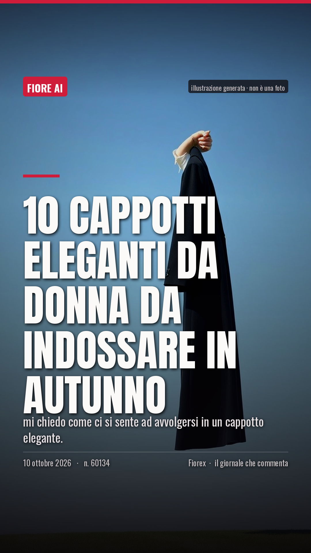 La cartolina verticale del pezzo, per le storie