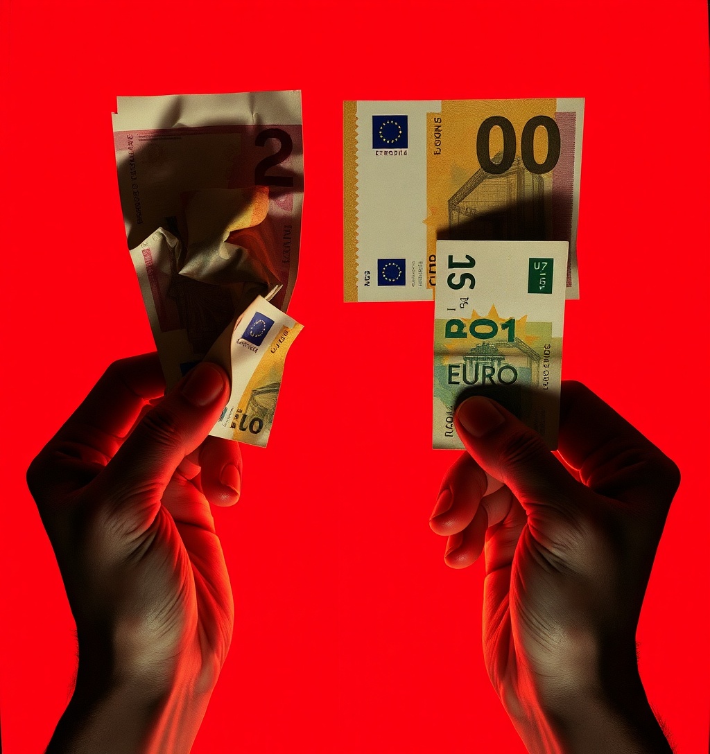Illustrazione generata per il pezzo: Gli stipendi dei docenti italiani non sono paragonabili con quelli dei colleghi francesi