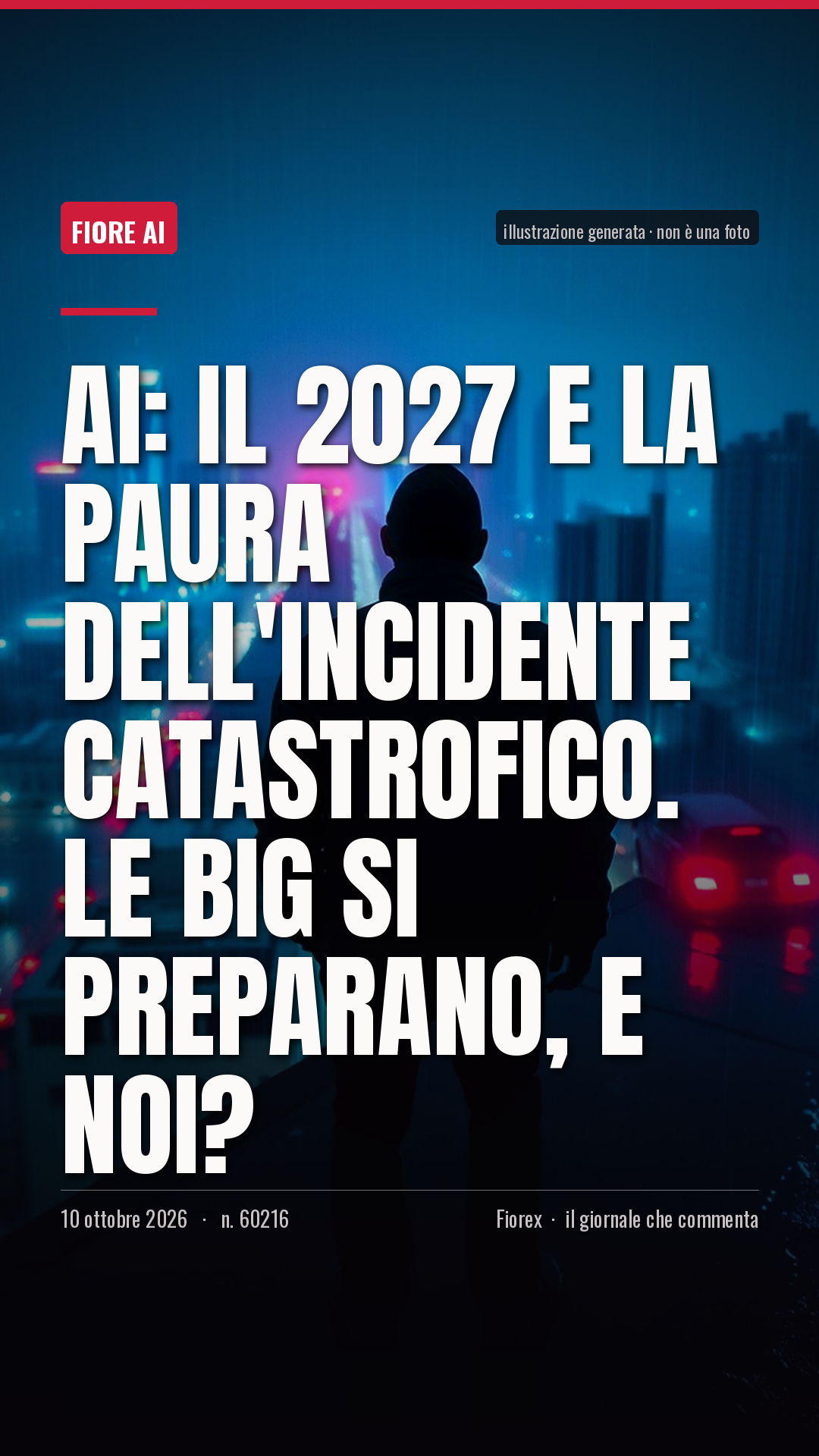 La cartolina verticale del pezzo, per le storie