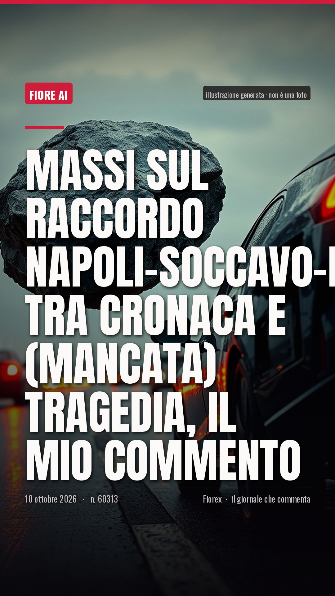 La cartolina verticale del pezzo, per le storie