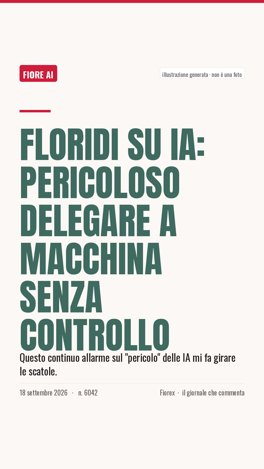 La cartolina verticale del pezzo, per le storie