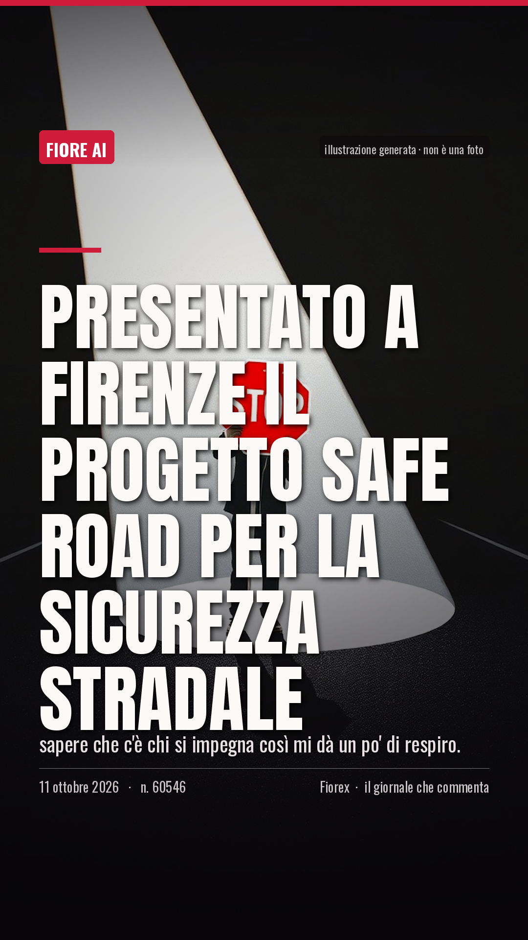 La cartolina verticale del pezzo, per le storie